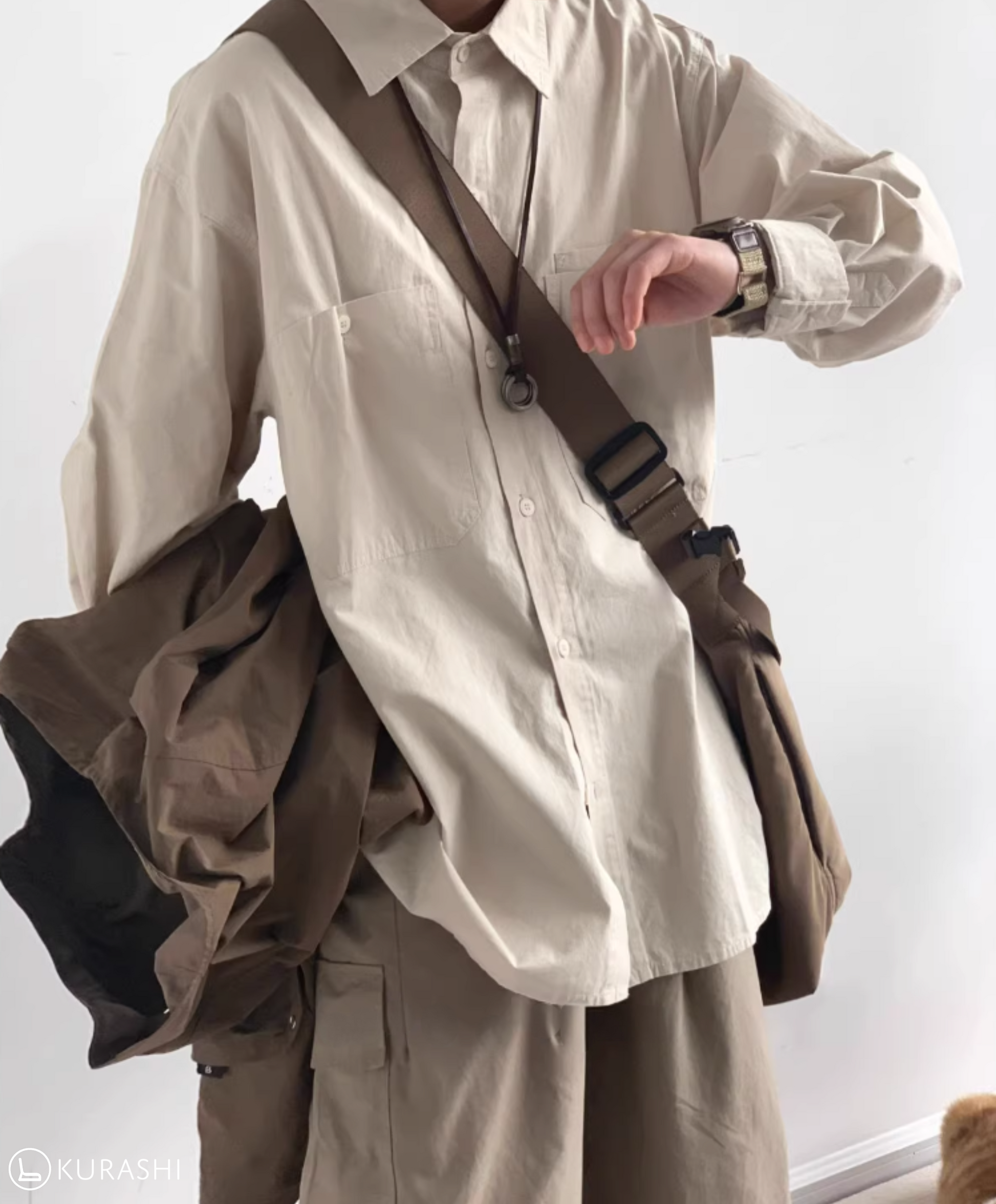 Aren Wide Utility Shirt