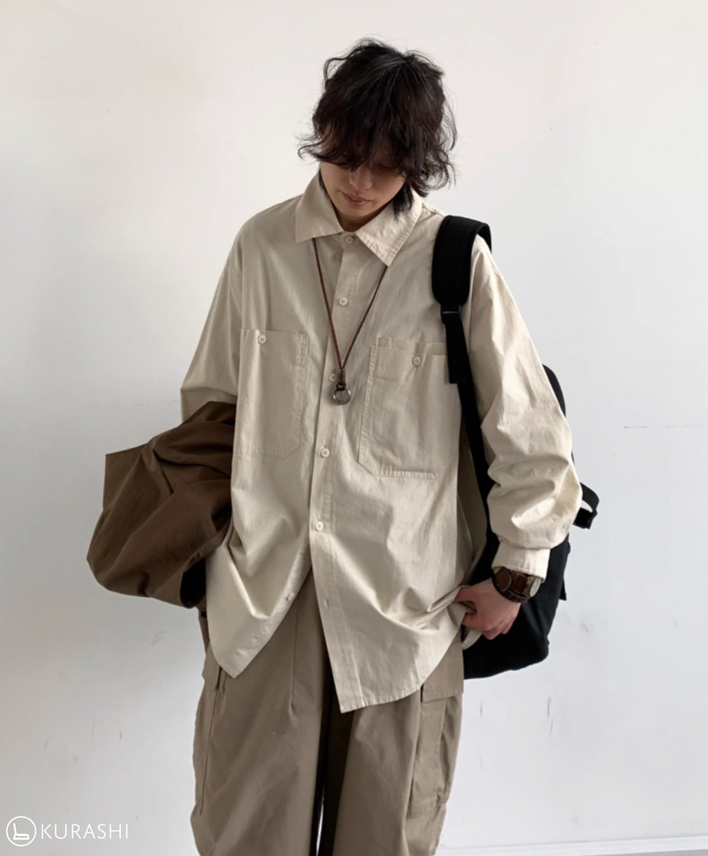 Aren Wide Utility Shirt