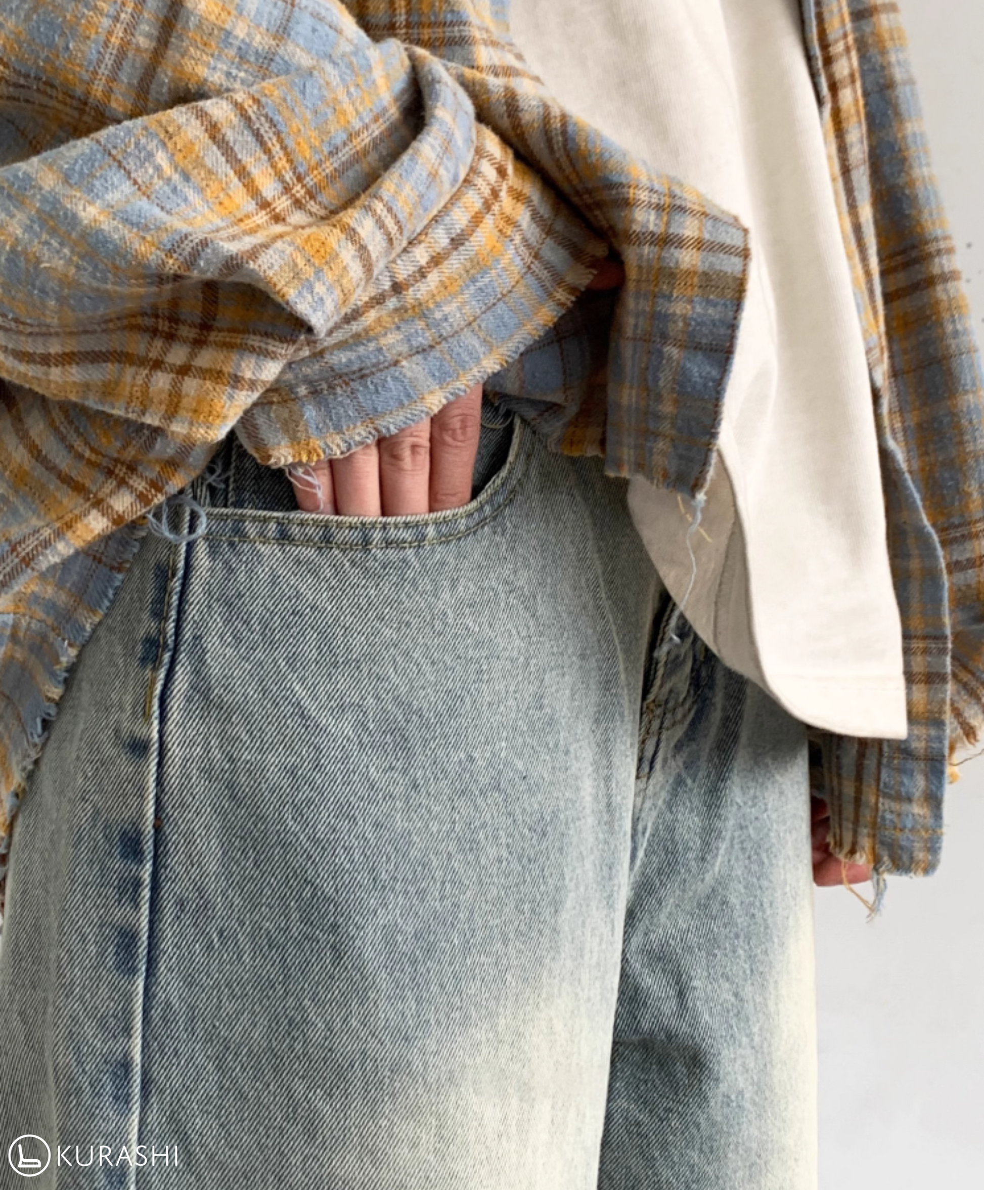 Katsura Washed Straight Denim