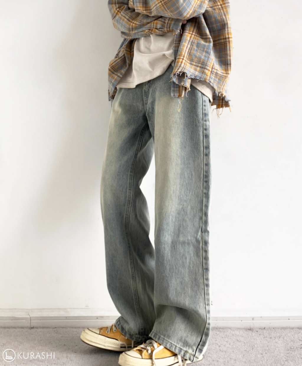 Katsura Washed Straight Denim