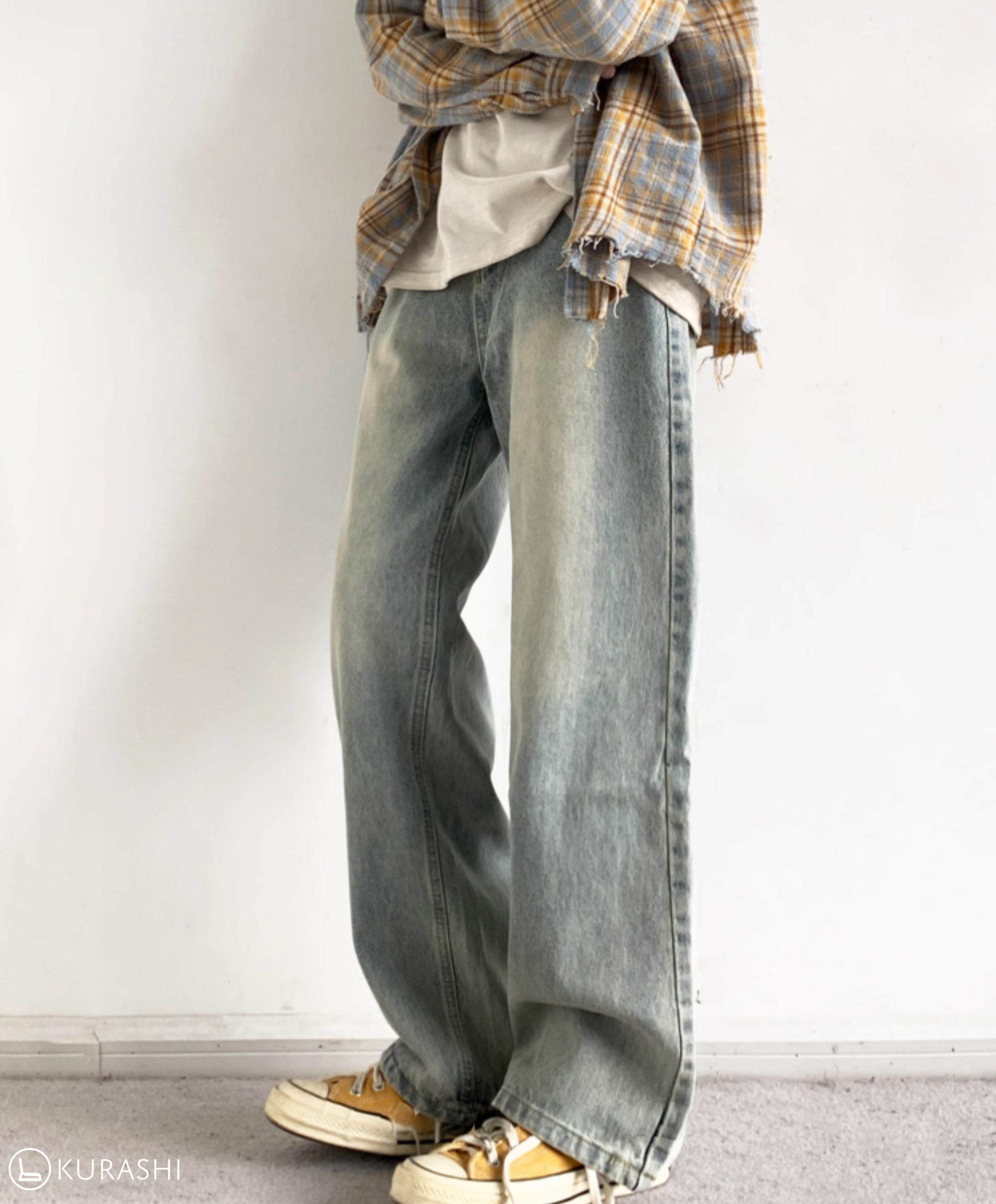 Katsura Washed Straight Denim