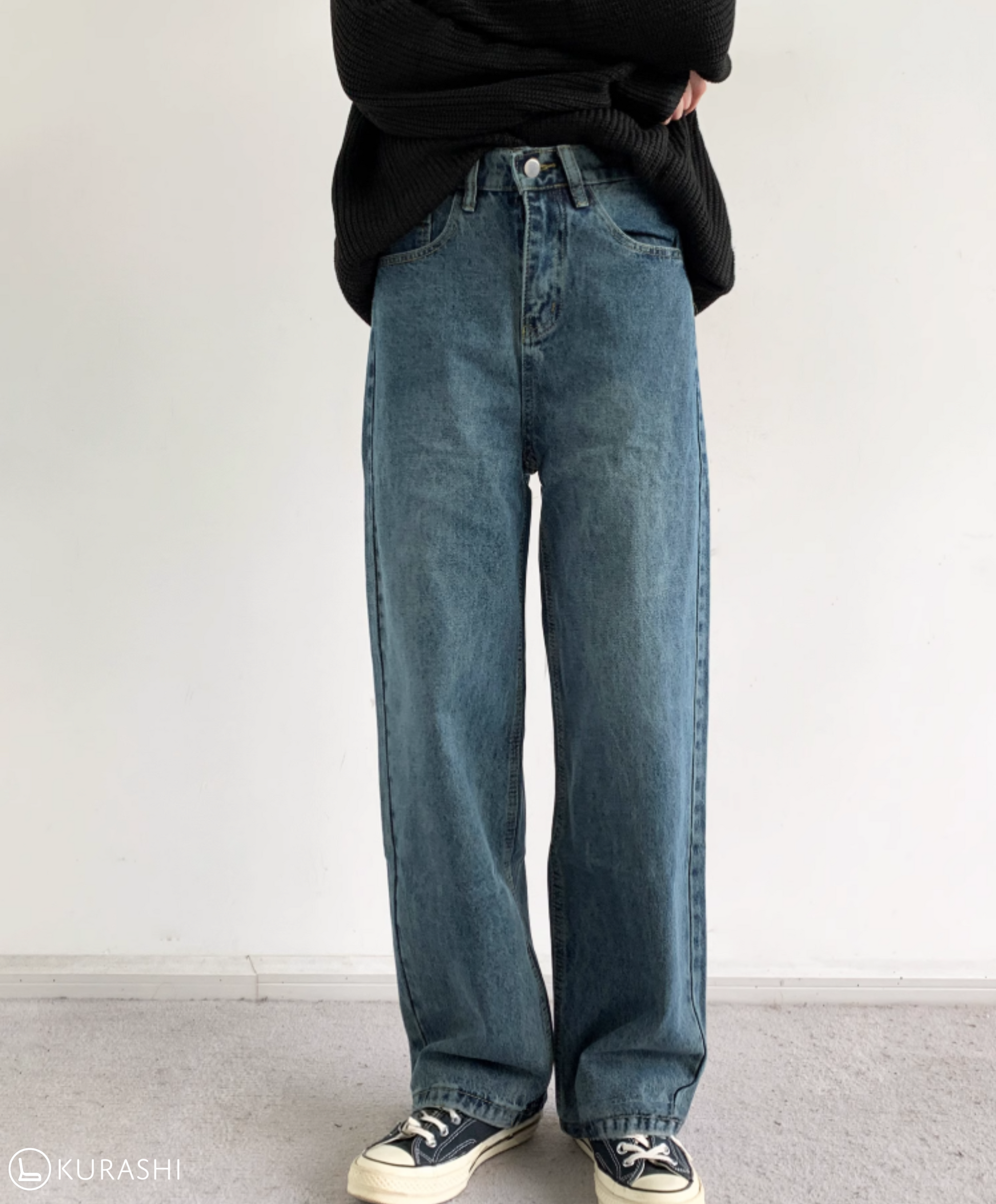 Katsura Washed Straight Denim