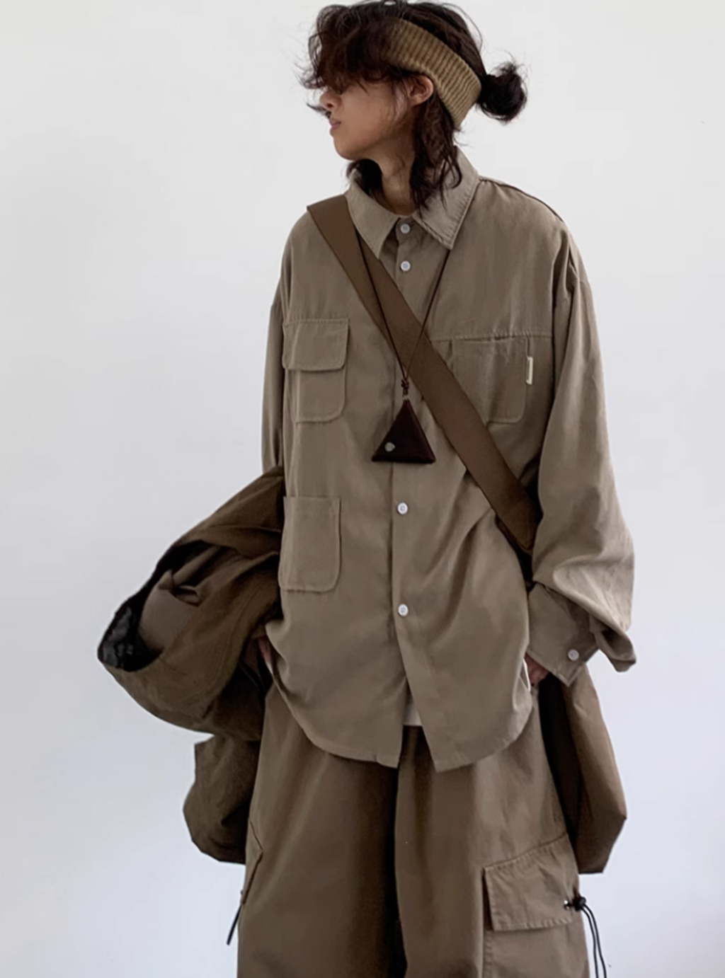 Retro Field Utility Button Shirt