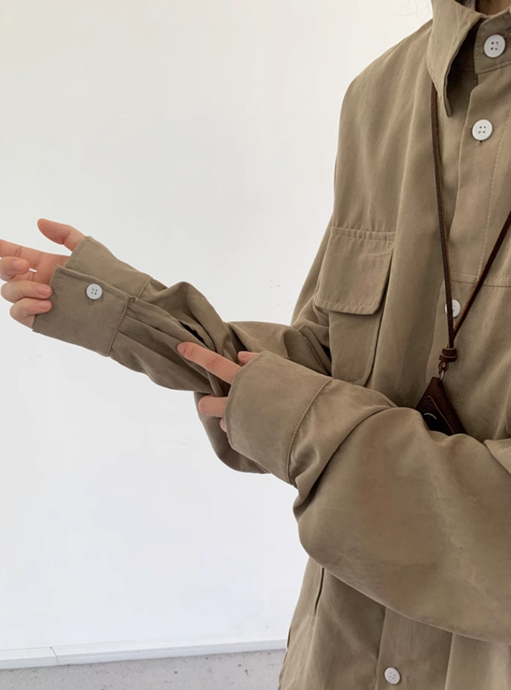 Retro Field Utility Button Shirt