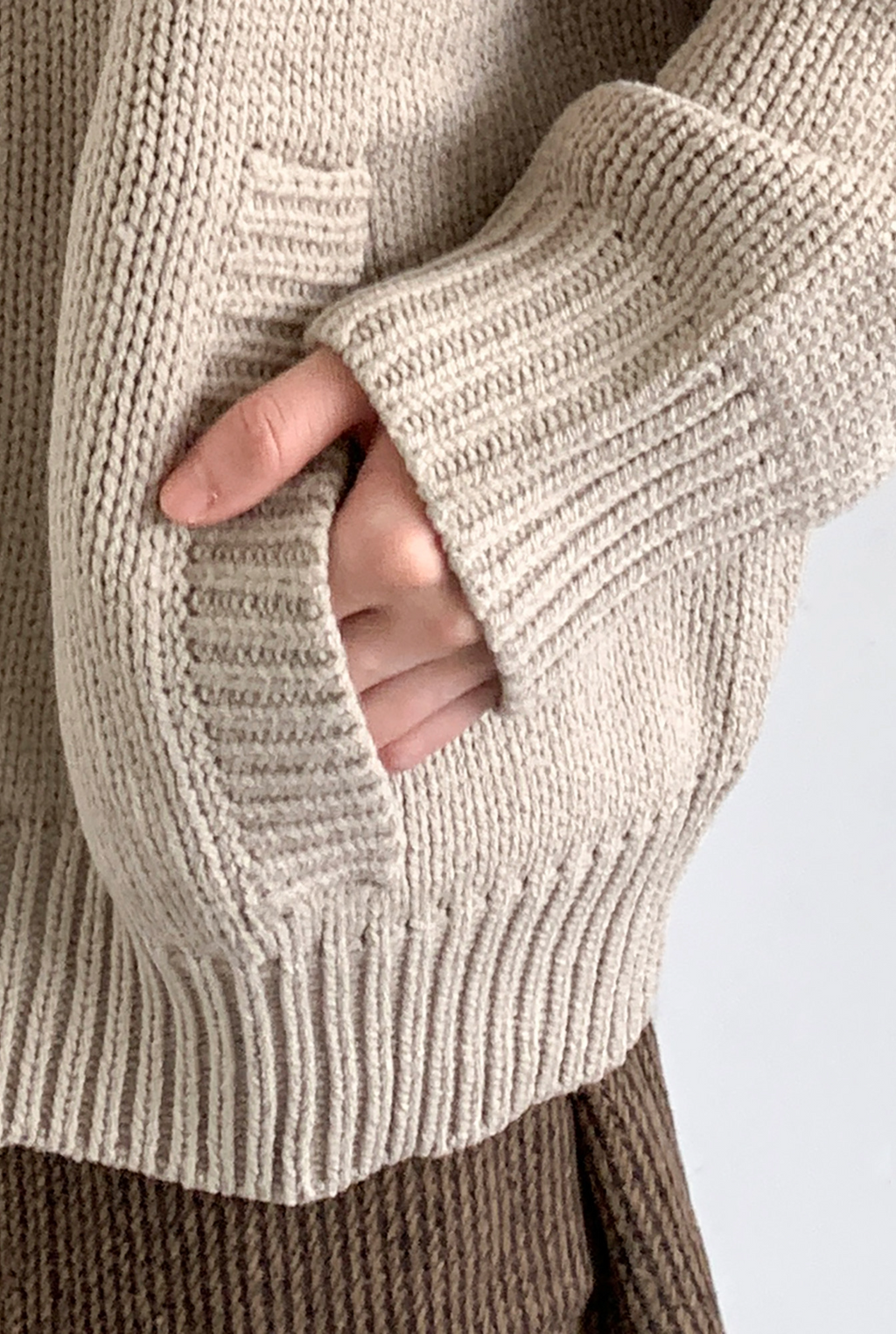 Aoki Knit Zip Cardigan – Kurashi Living Aoki Knit Zip Cardigan – Kurashi Living