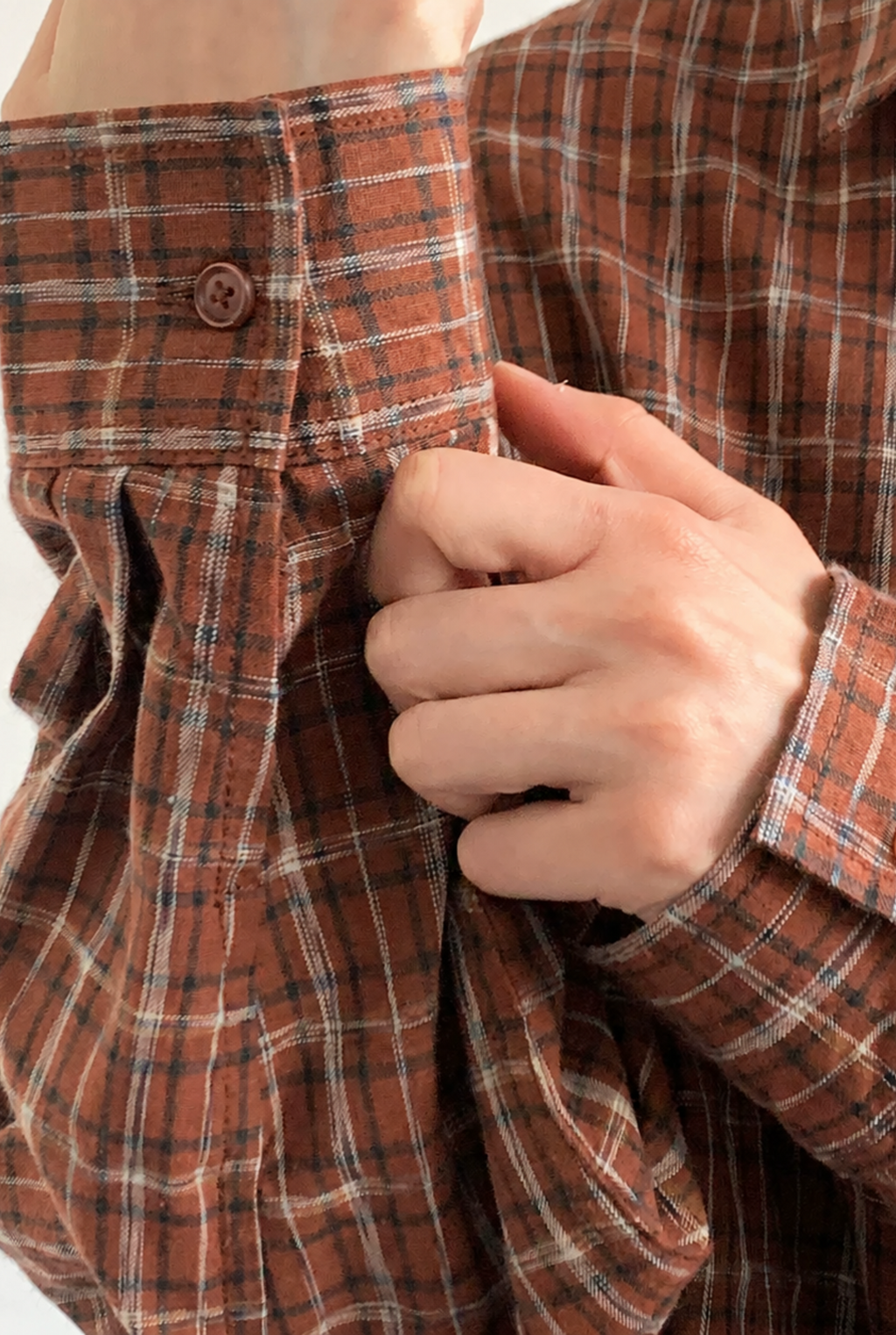 Akio Vintage Plaid Overshirt
