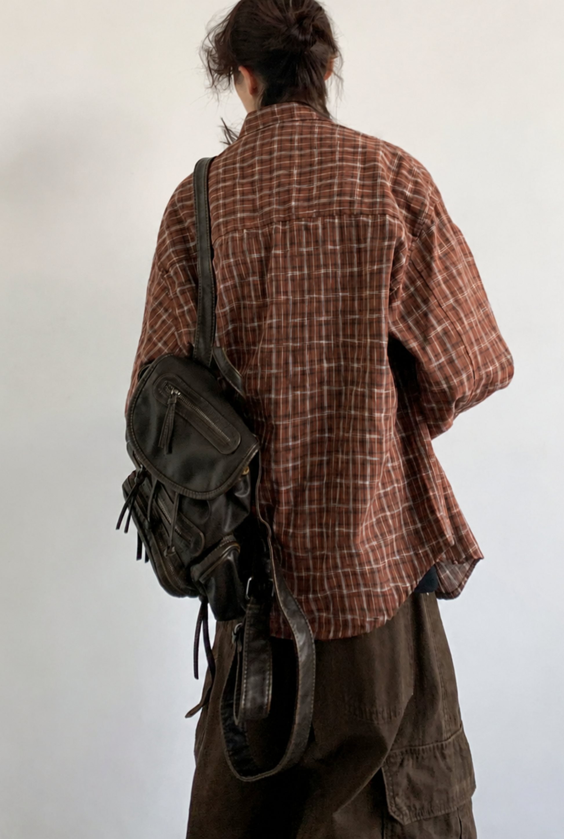 Akio Vintage Plaid Overshirt