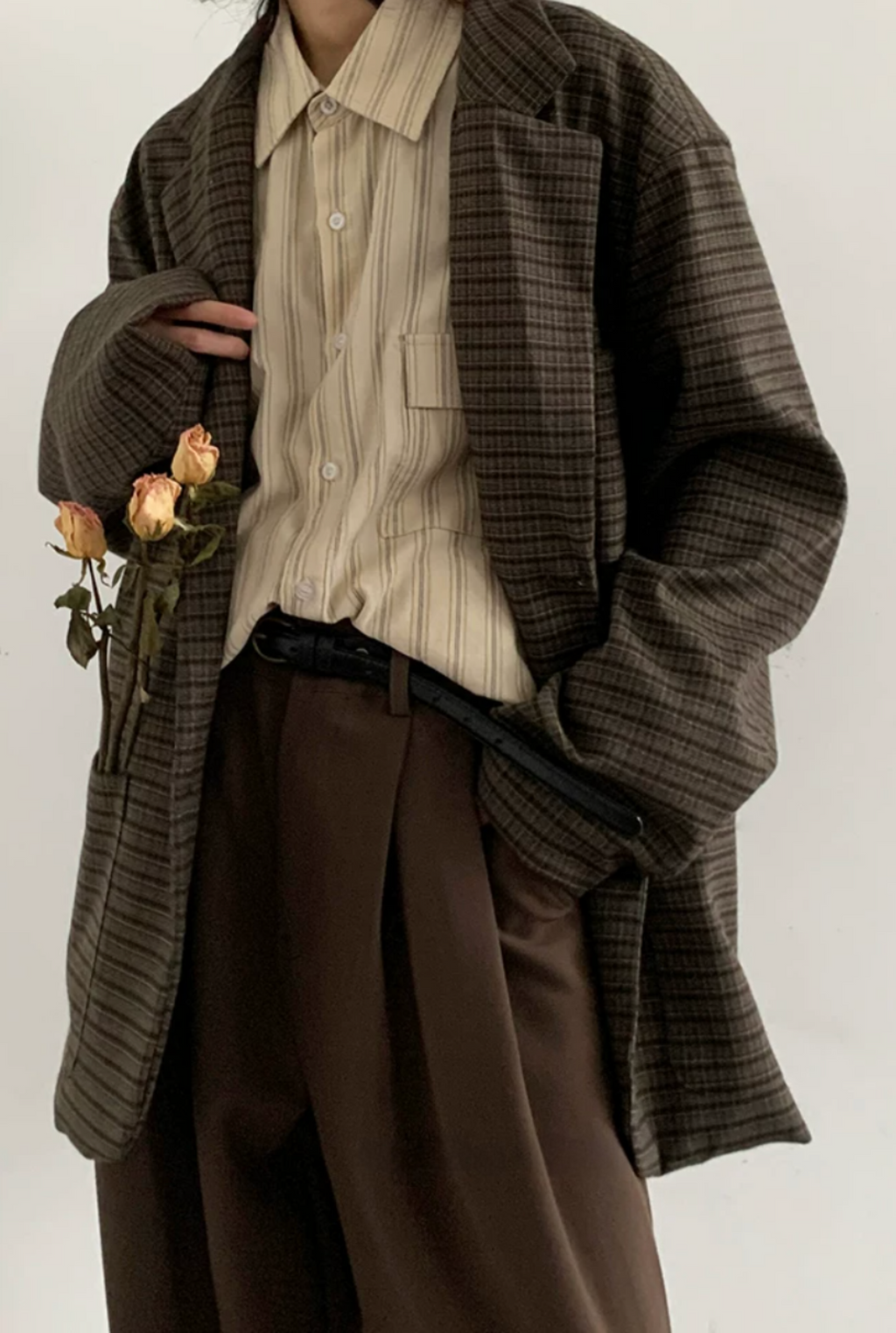 Kaede Check Blazer