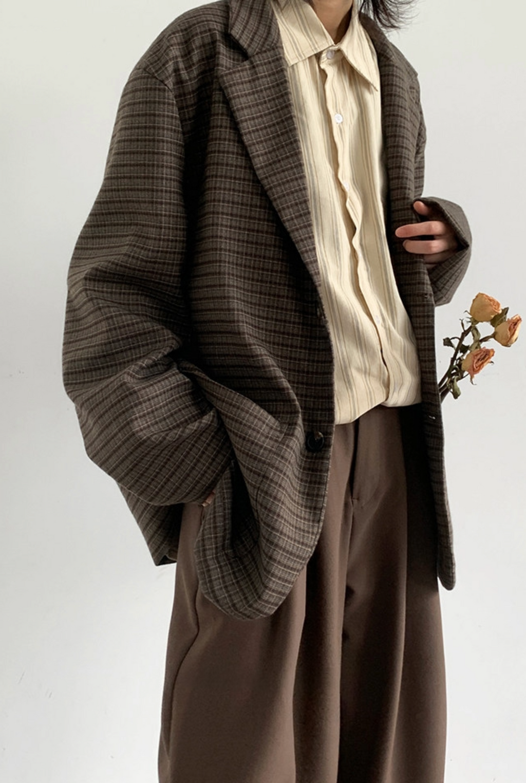 Kaede Check Blazer
