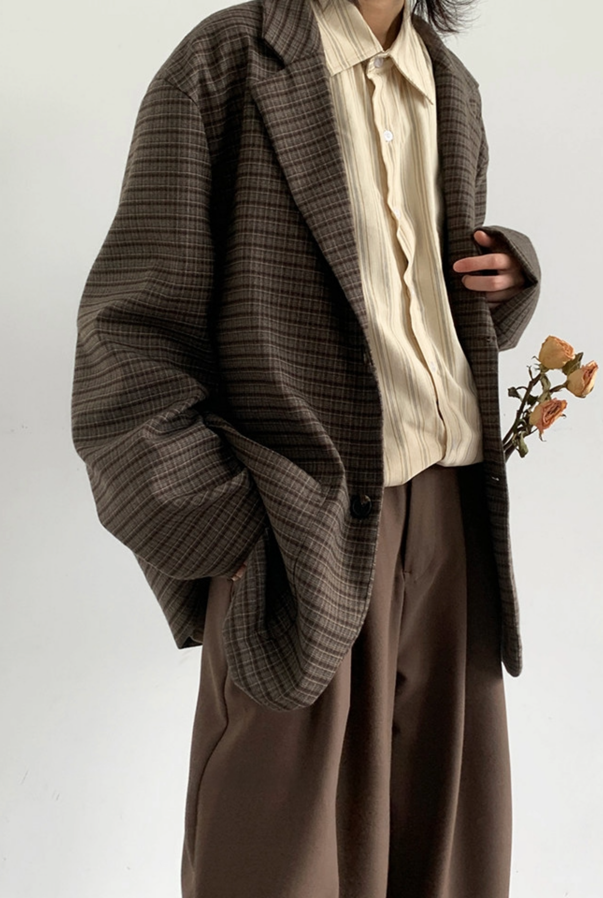 Kaede Check Blazer