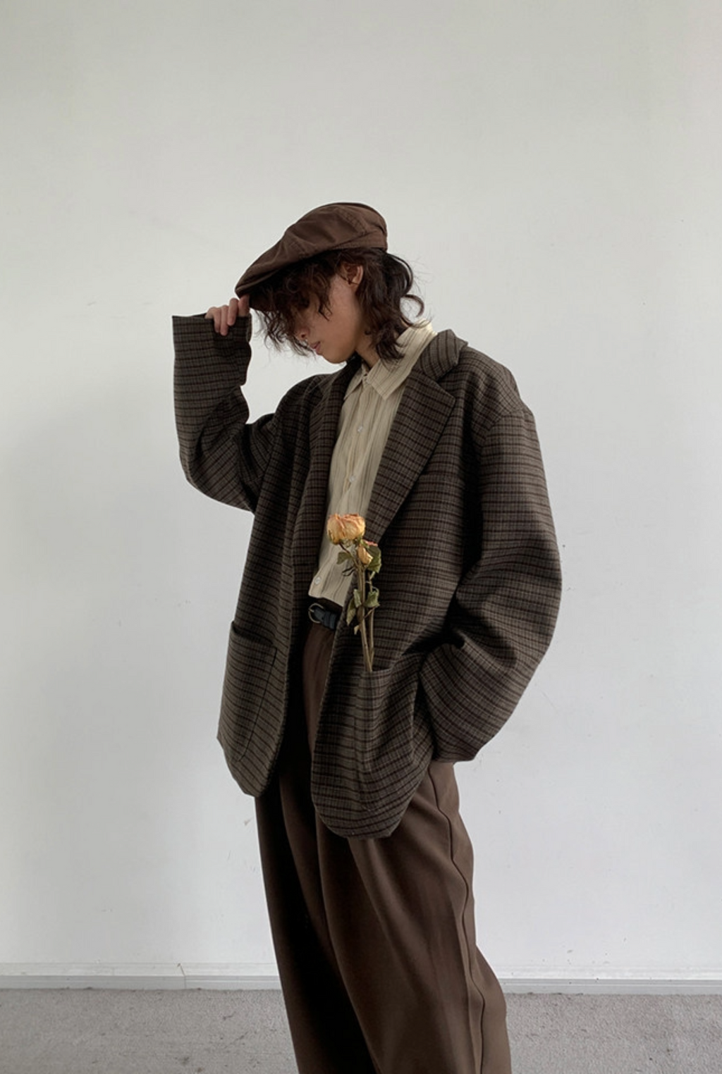 Kaede Check Blazer