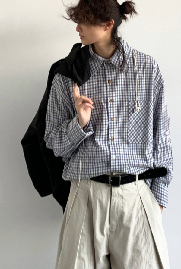 Aoi Check Shirt