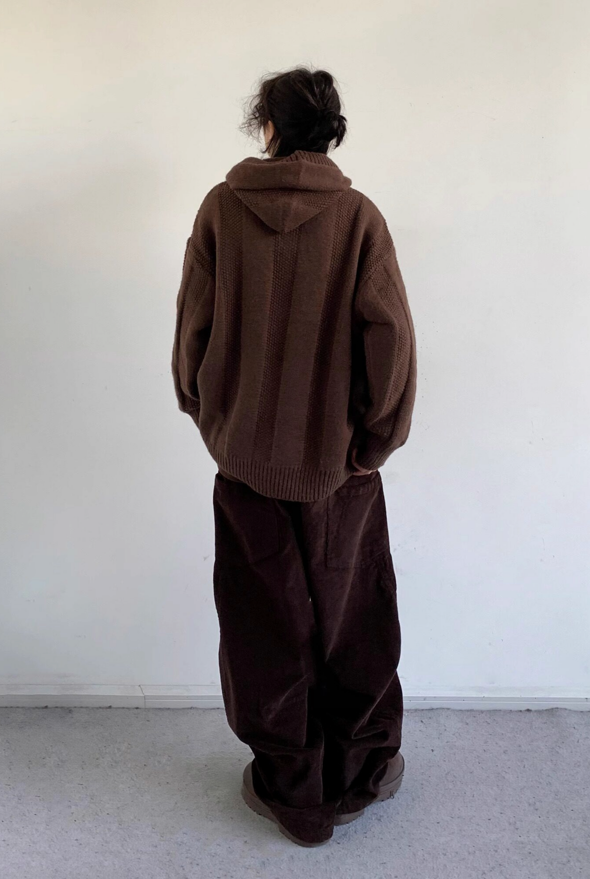 Shibui Knit Hooded Pullover
