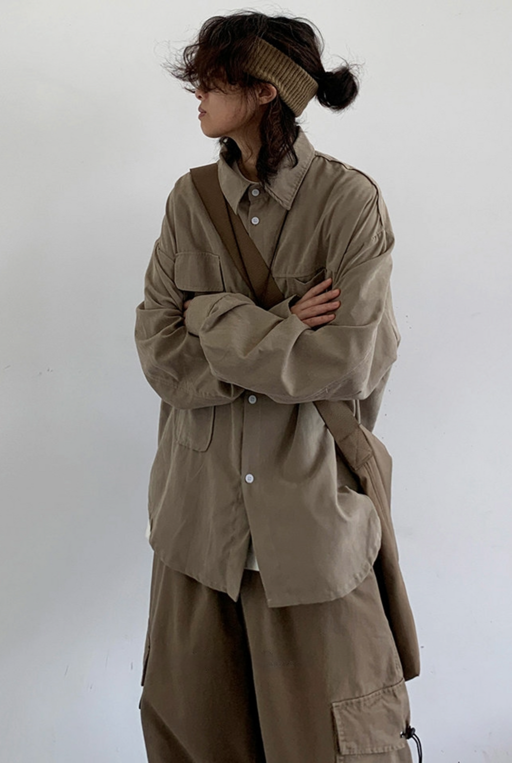 Retro Field Utility Button Shirt