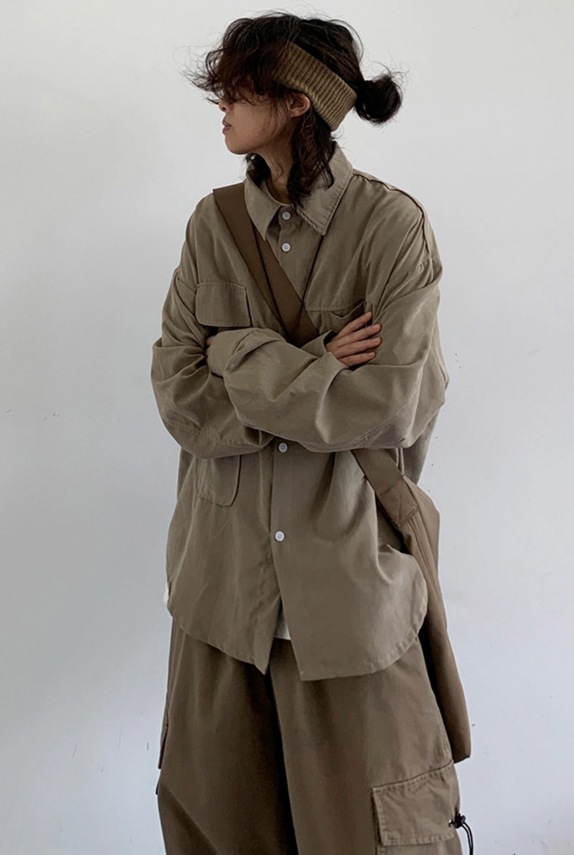 Retro Field Utility Button Shirt