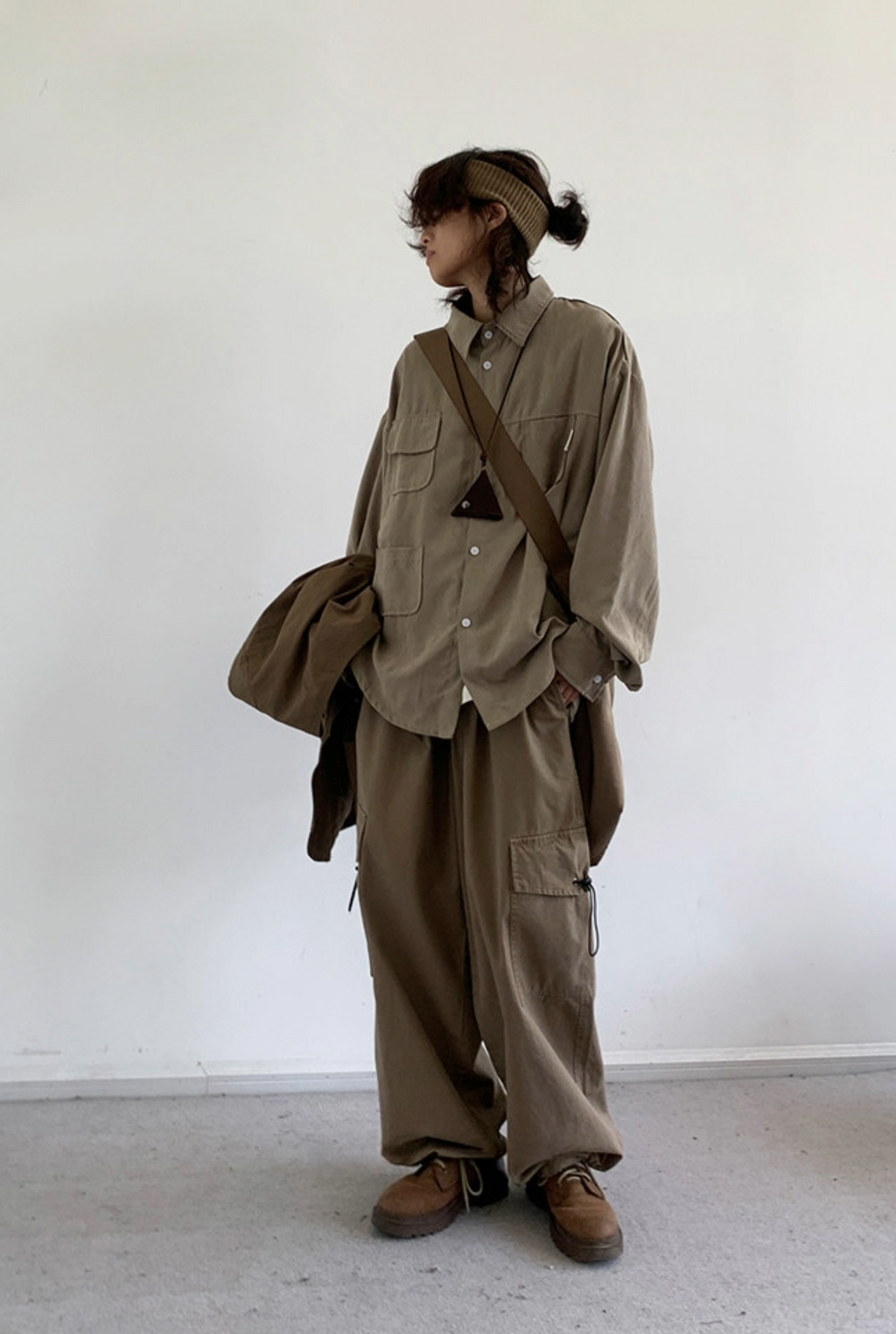 Retro Field Utility Button Shirt