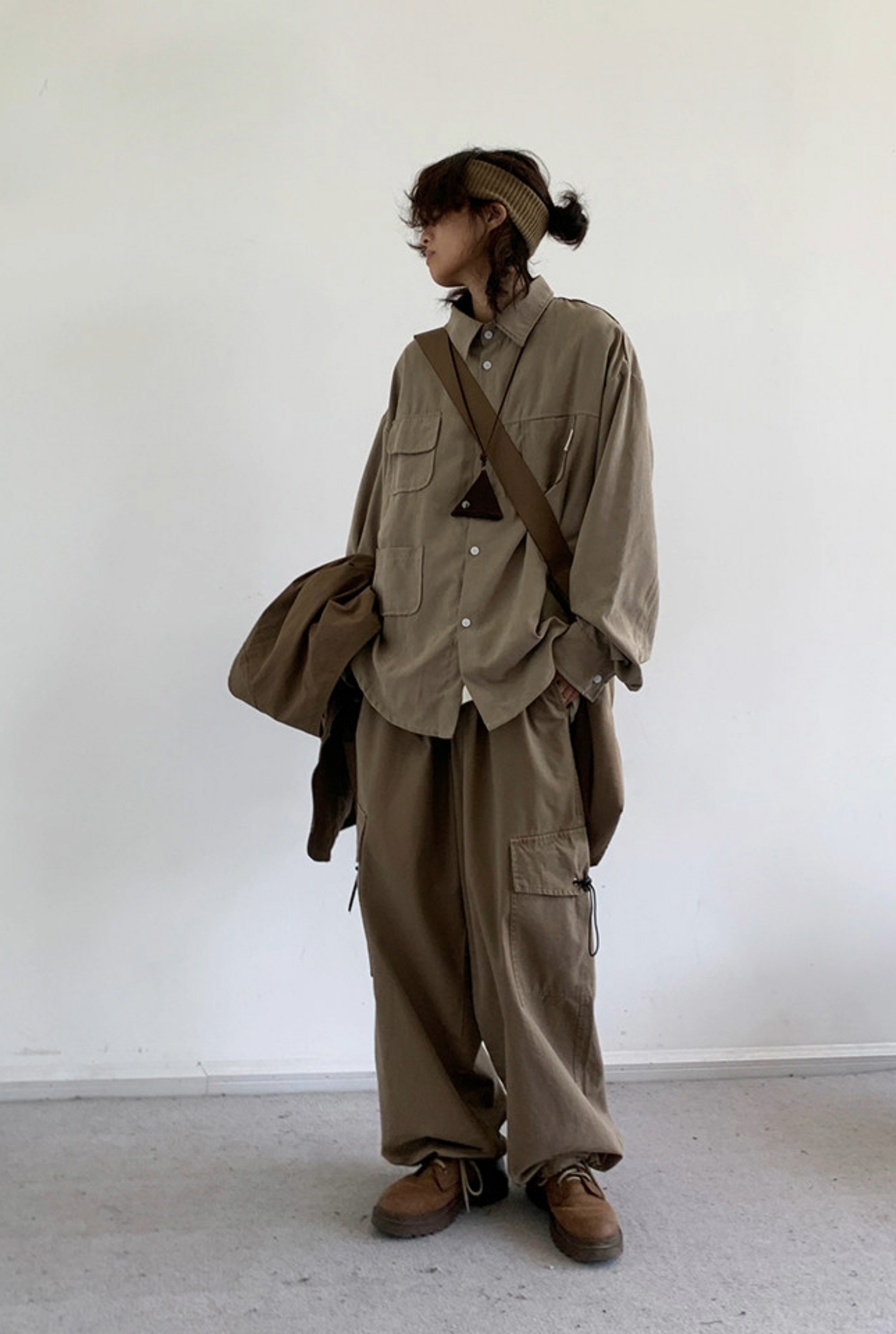 Retro Field Utility Button Shirt