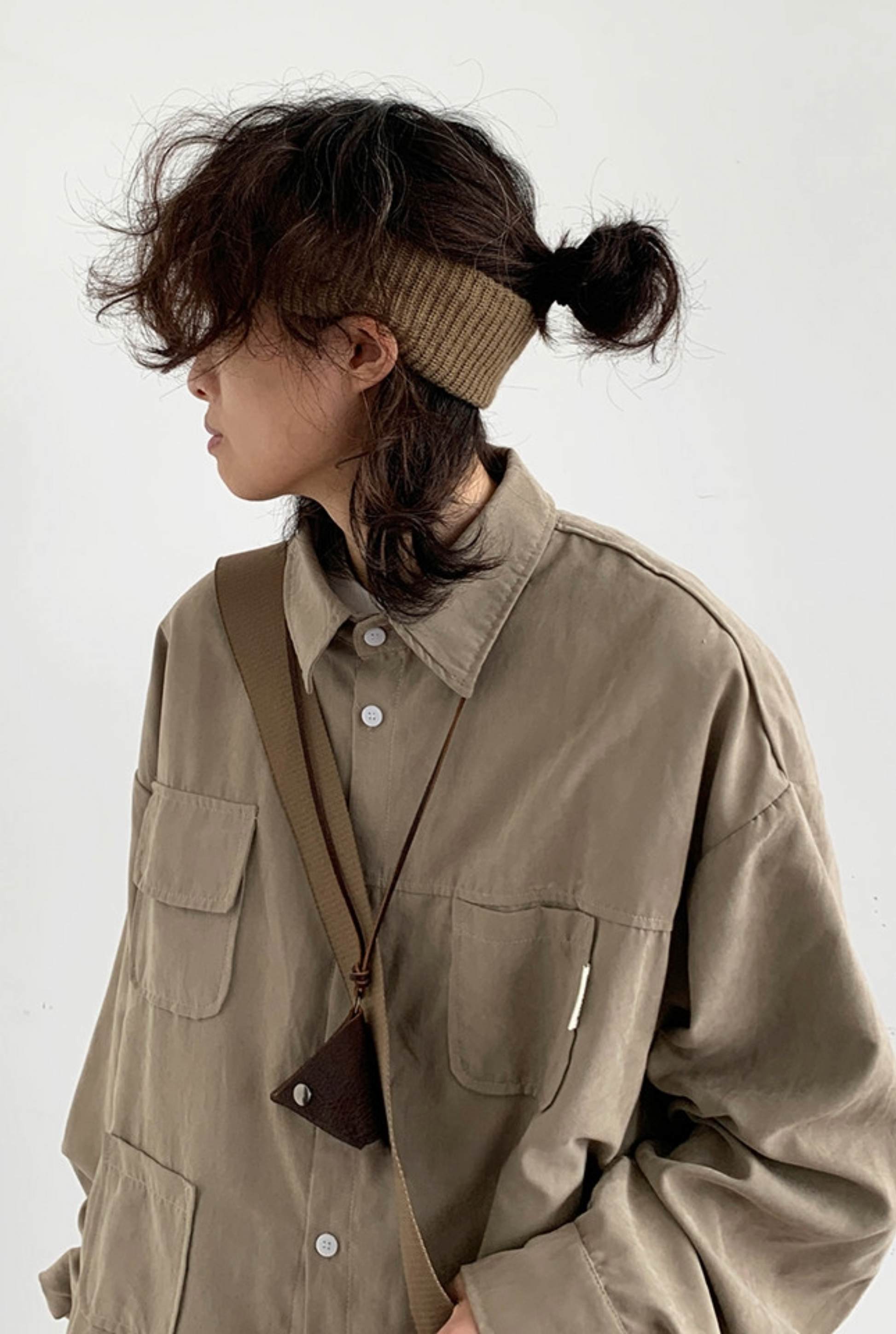 Retro Field Utility Button Shirt
