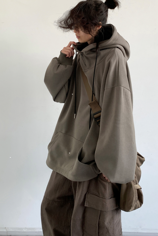 Kazenari Quarter-Zip Hoodie