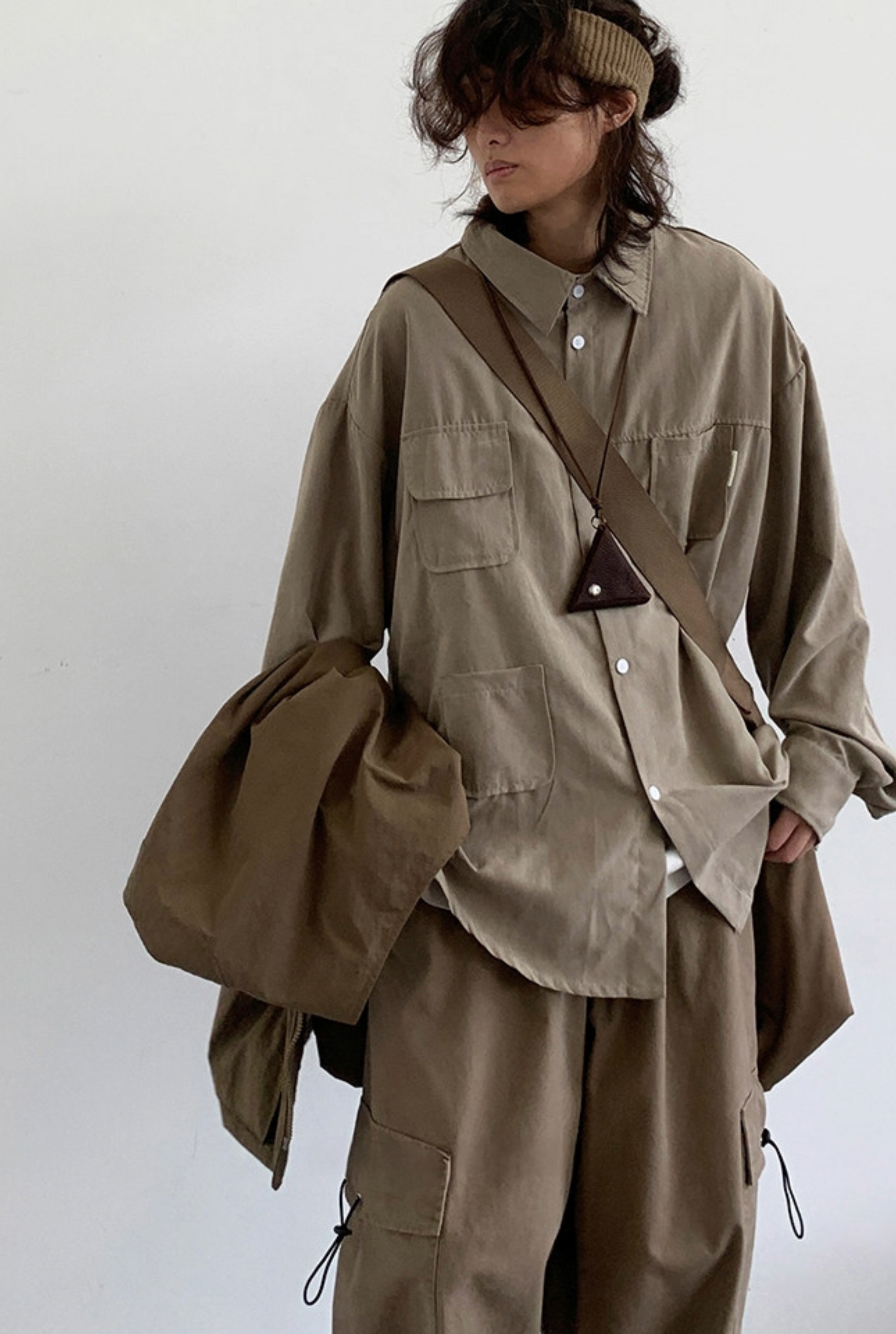 Retro Field Utility Button Shirt