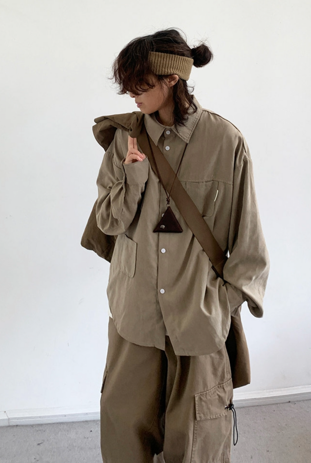 Retro Field Utility Button Shirt