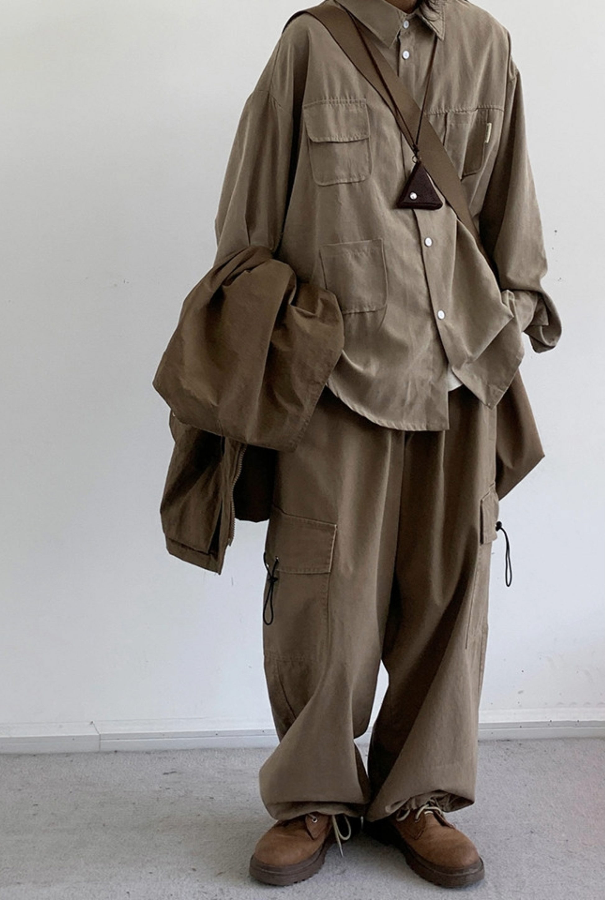 Retro Field Utility Button Shirt