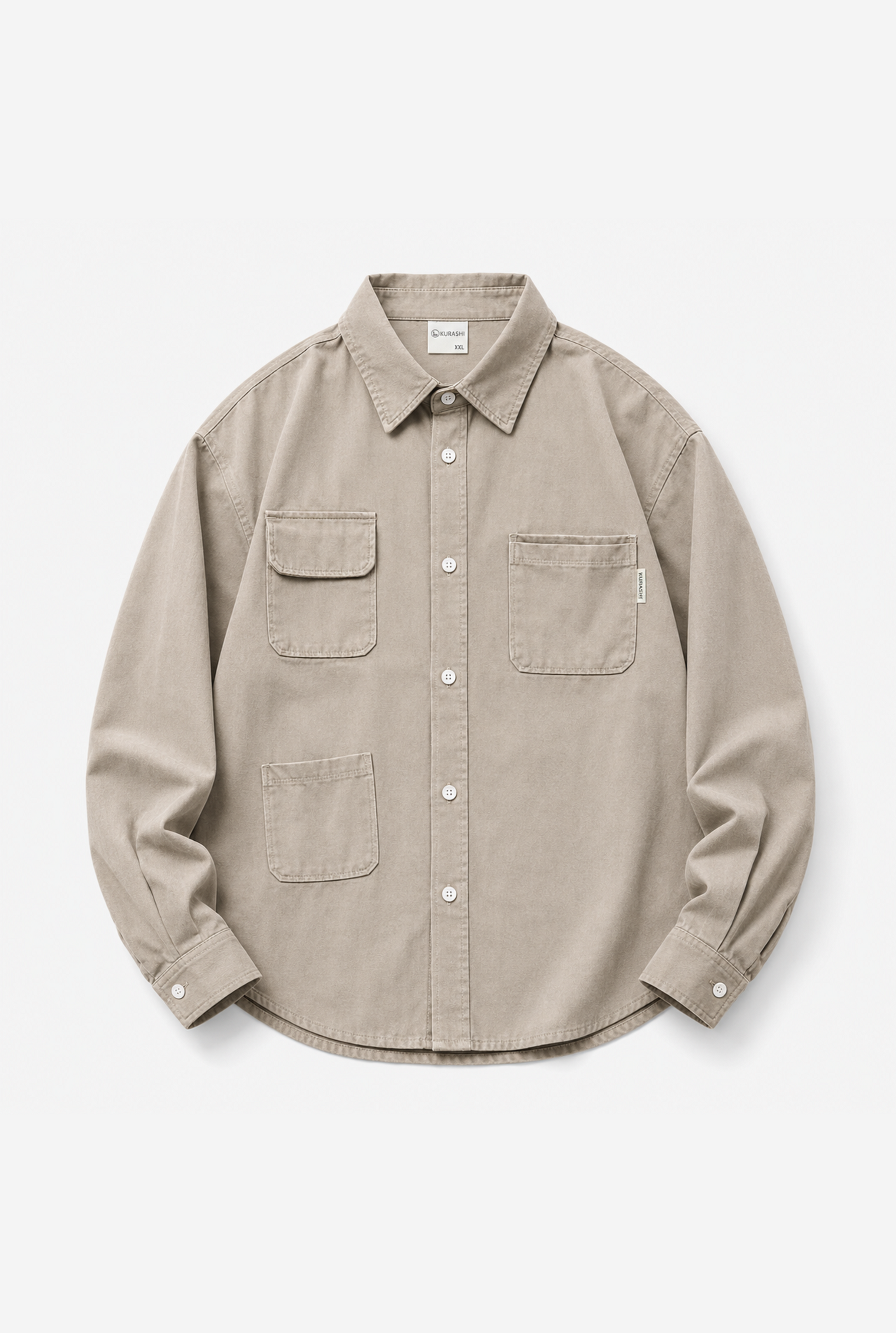 Retro Field Utility Button Shirt