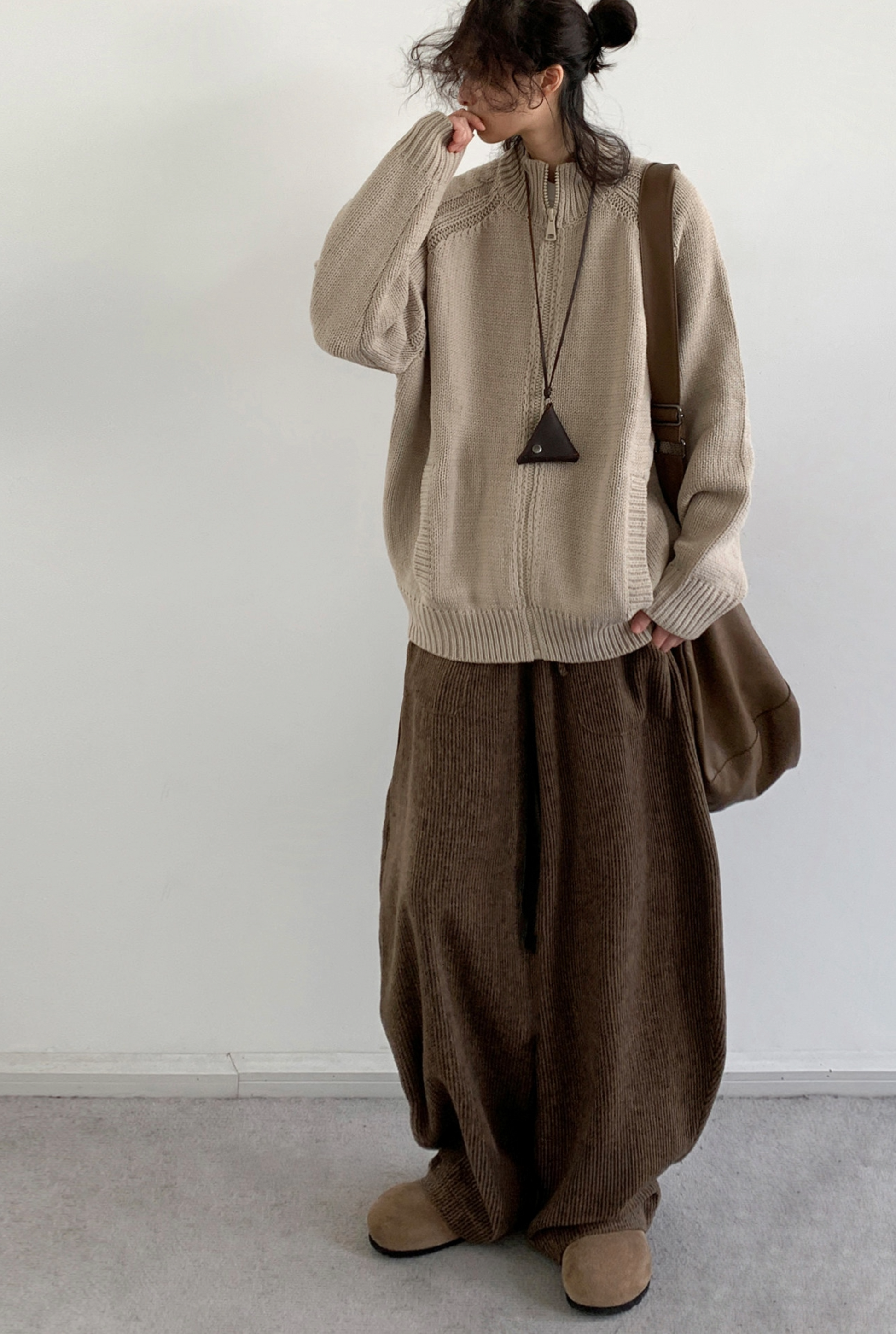Corduroy Knit-Waist Lounge Pants