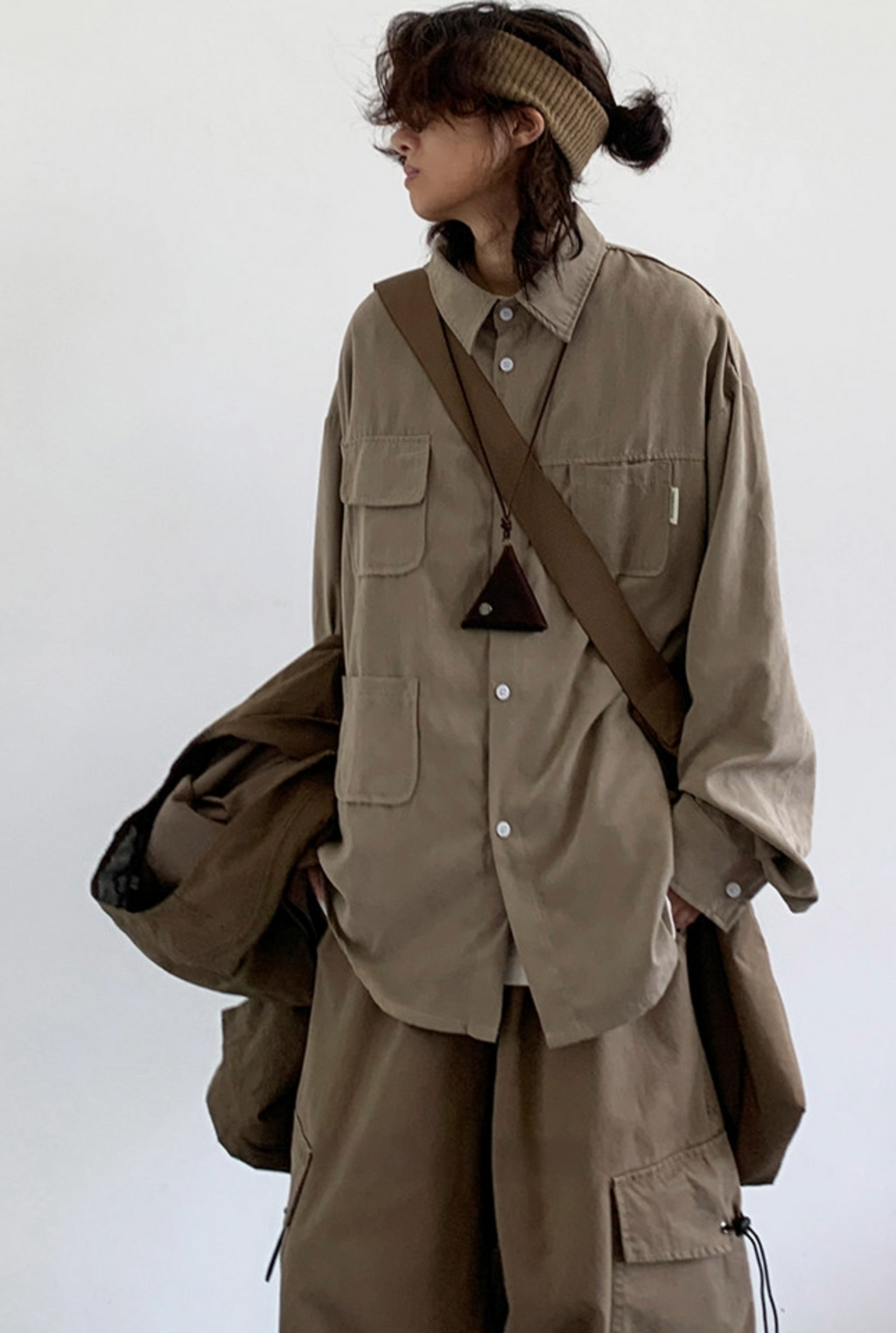 Retro Field Utility Button Shirt