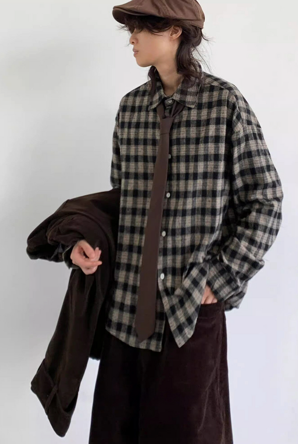Kuro Plaid Overshirt