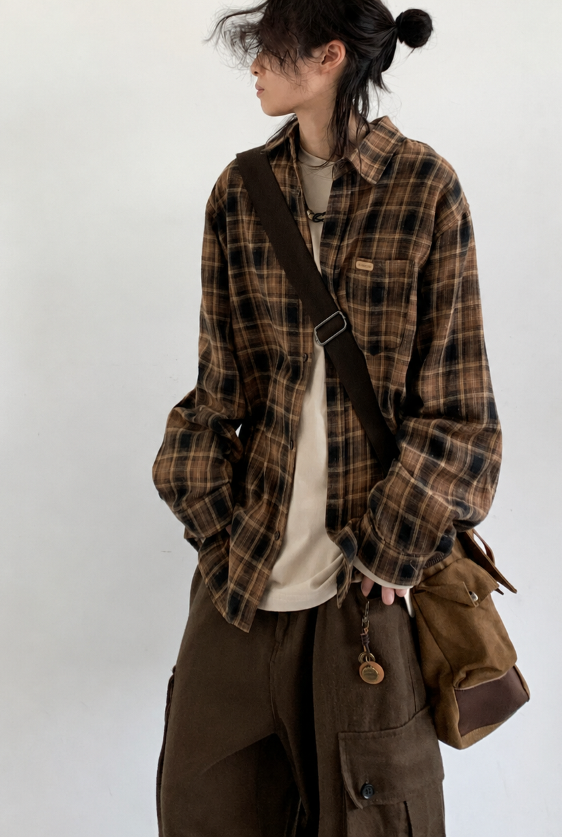 Kohaku Plaid Overshirt