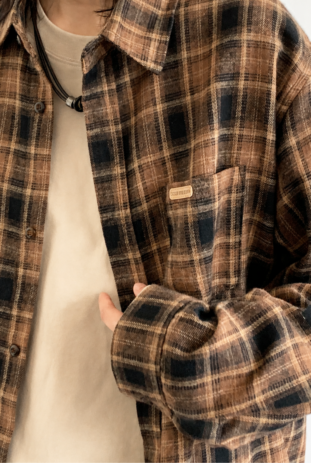 Kohaku Plaid Overshirt