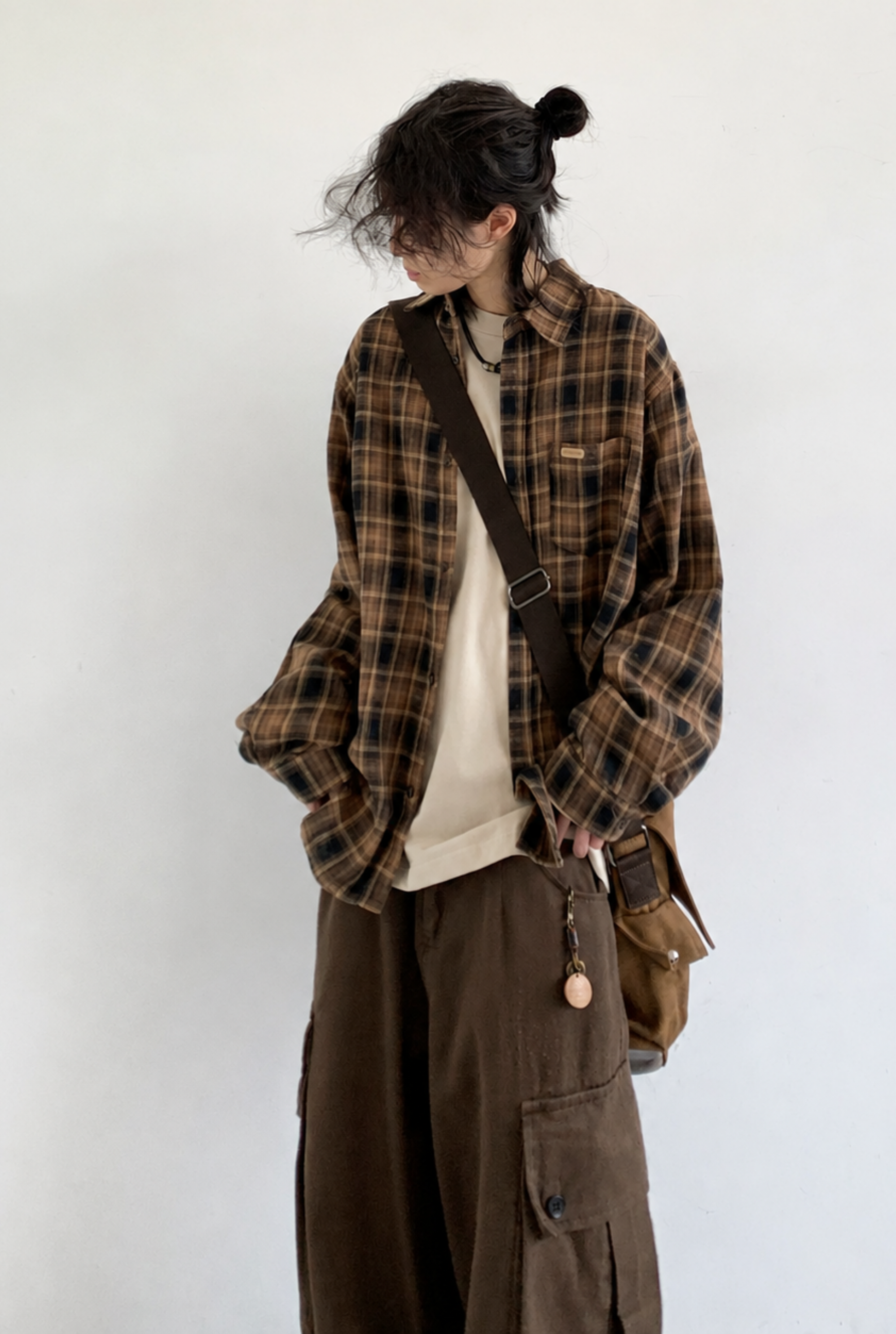 Kohaku Plaid Overshirt