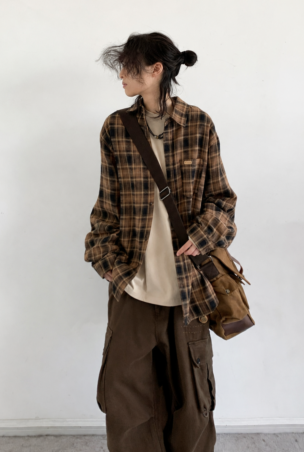Kohaku Plaid Overshirt