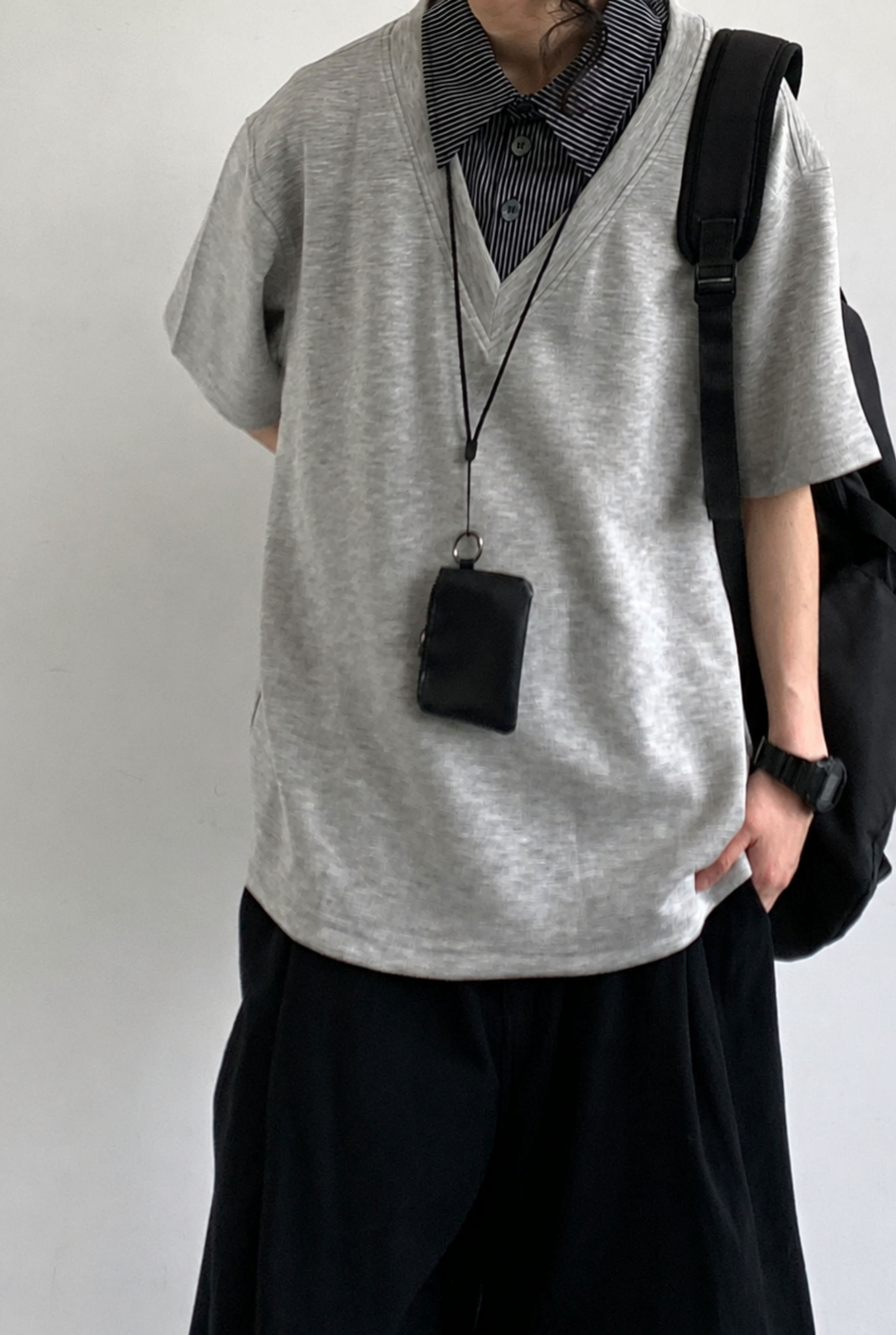Sora Long Sleeve Henley Tee
