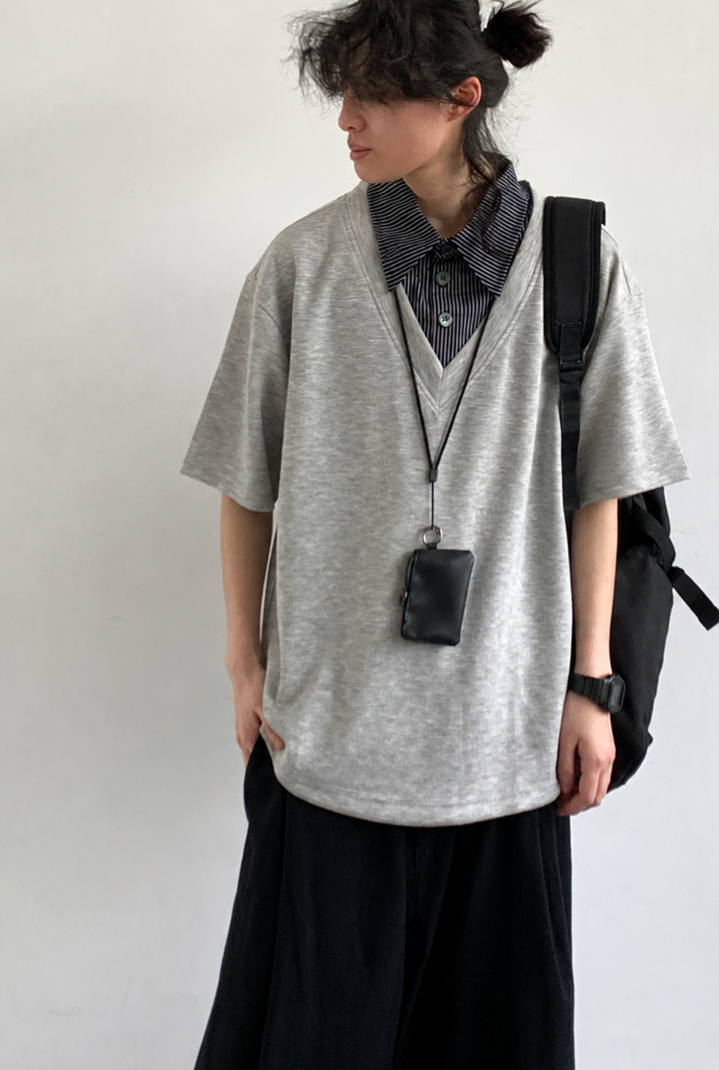 Sora Long Sleeve Henley Tee