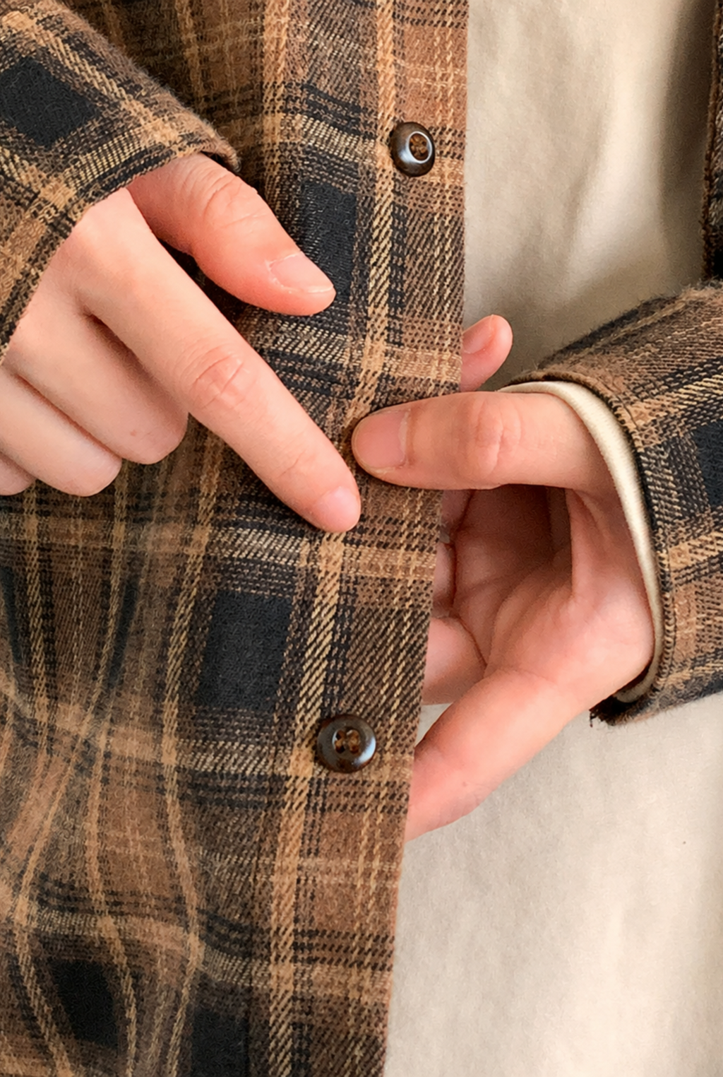 Kohaku Plaid Overshirt