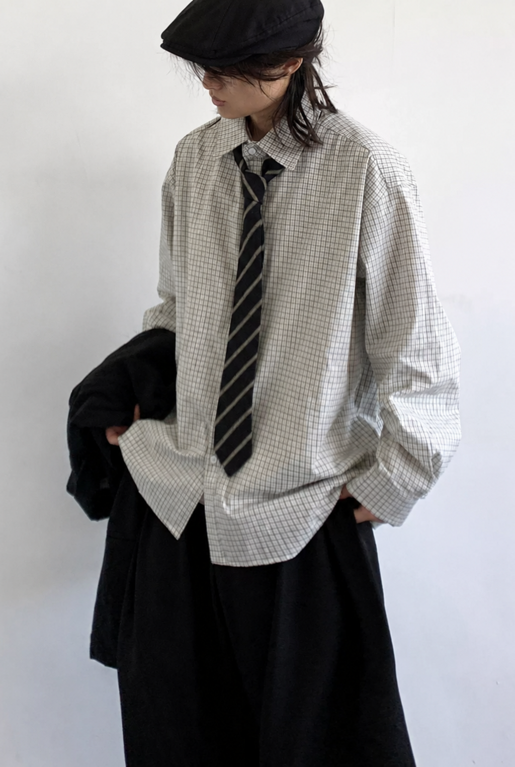 Renji Grid Overshirt
