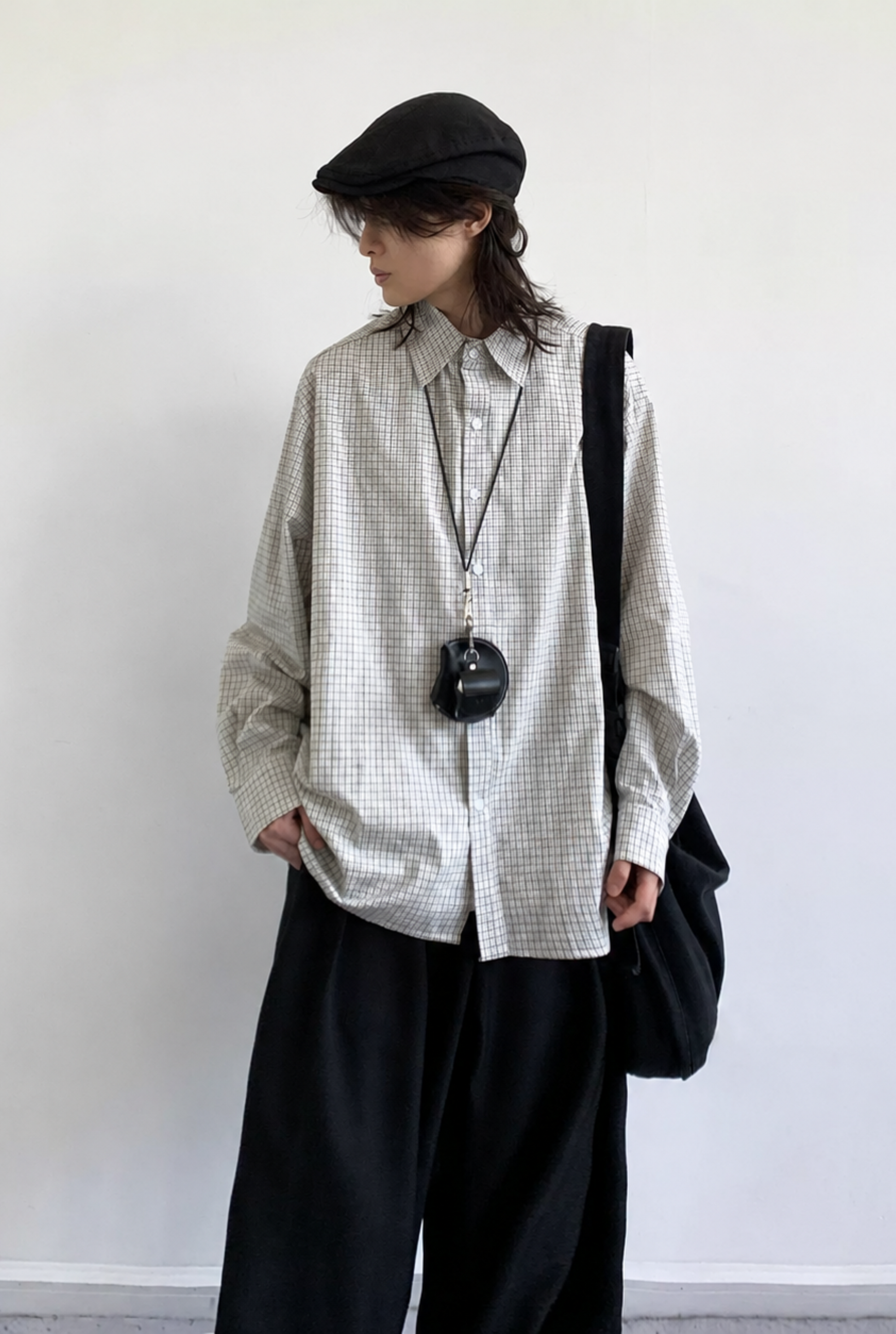 Renji Grid Overshirt