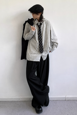 Renji Grid Overshirt