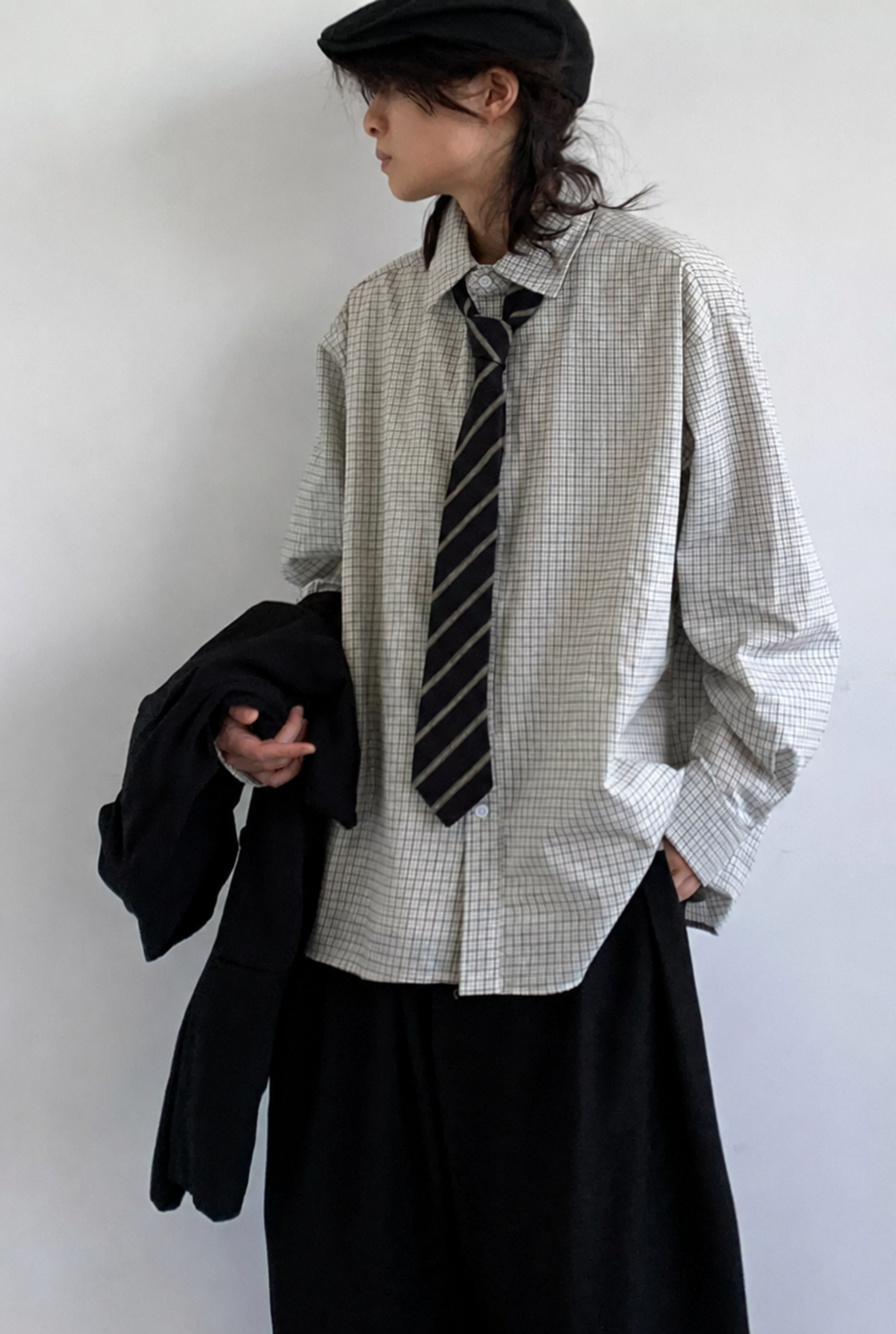 Renji Grid Overshirt