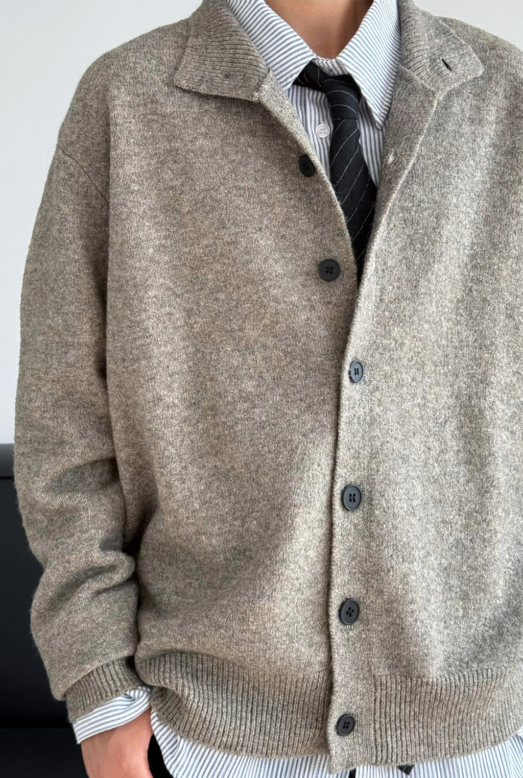 Haruki Knit Button Cardigan