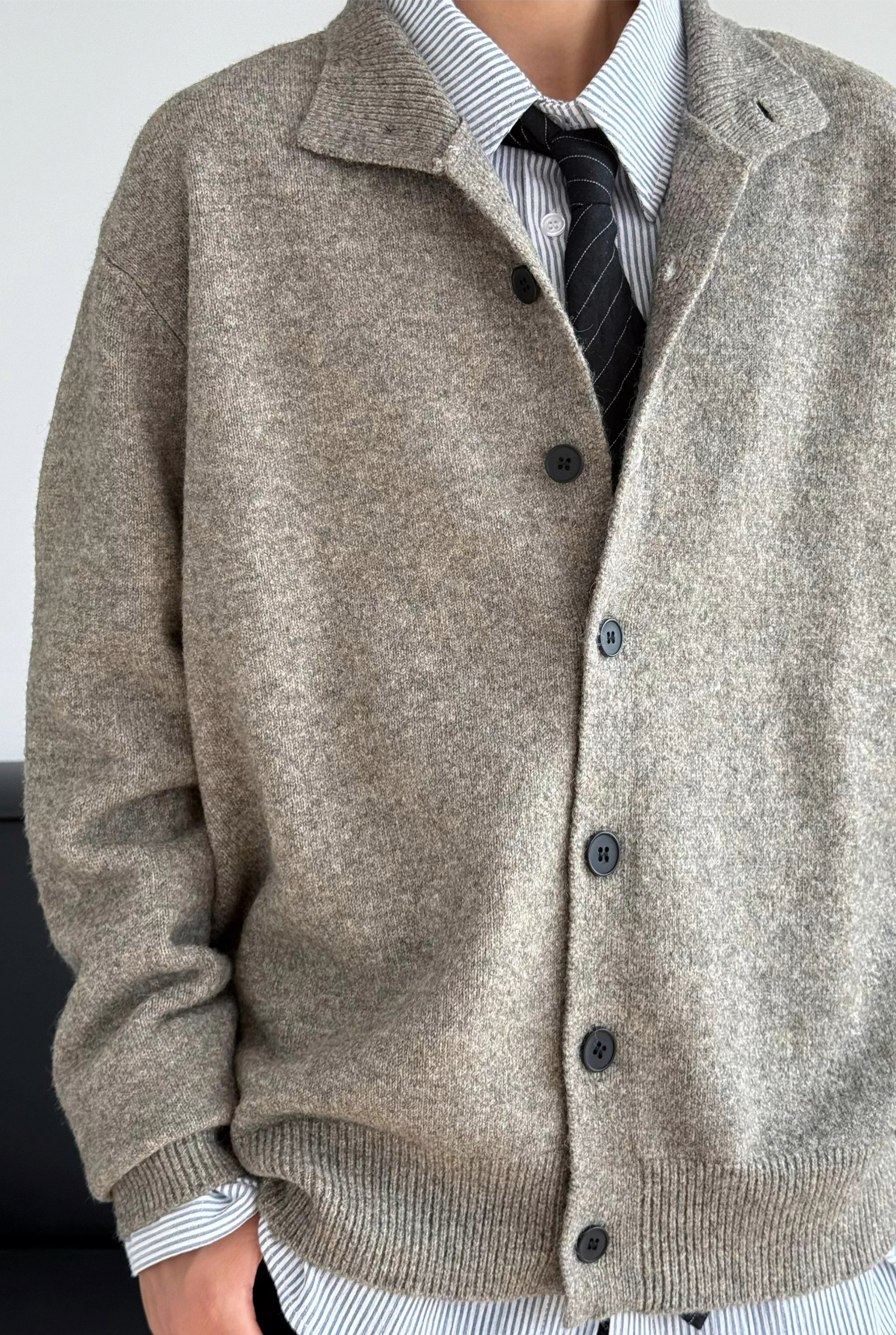 Haruki Knit Button Cardigan