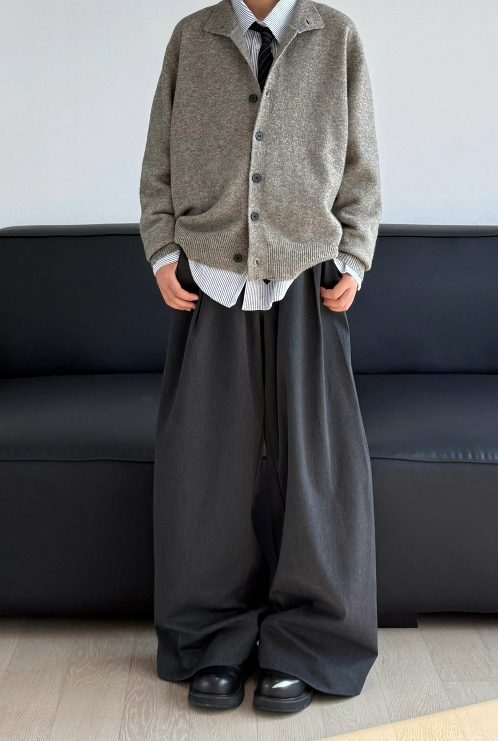 Haruki Knit Button Cardigan