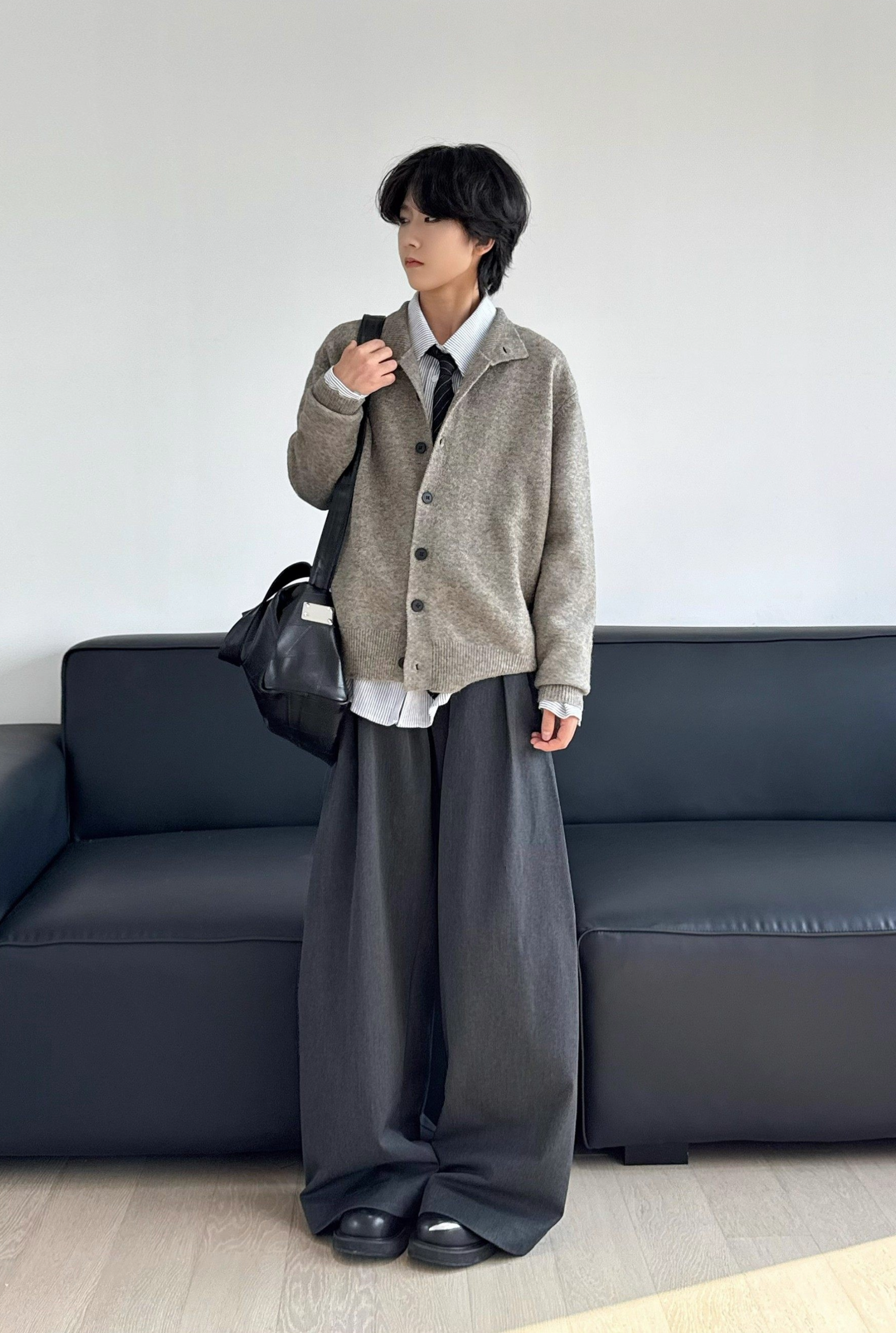 Haruki Knit Button Cardigan