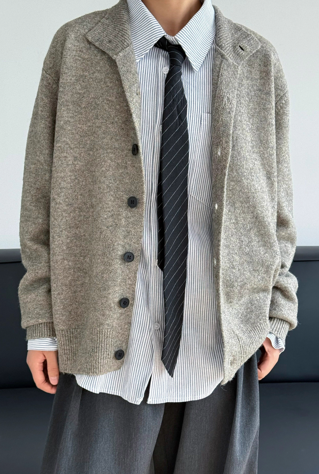 Haruki Knit Button Cardigan