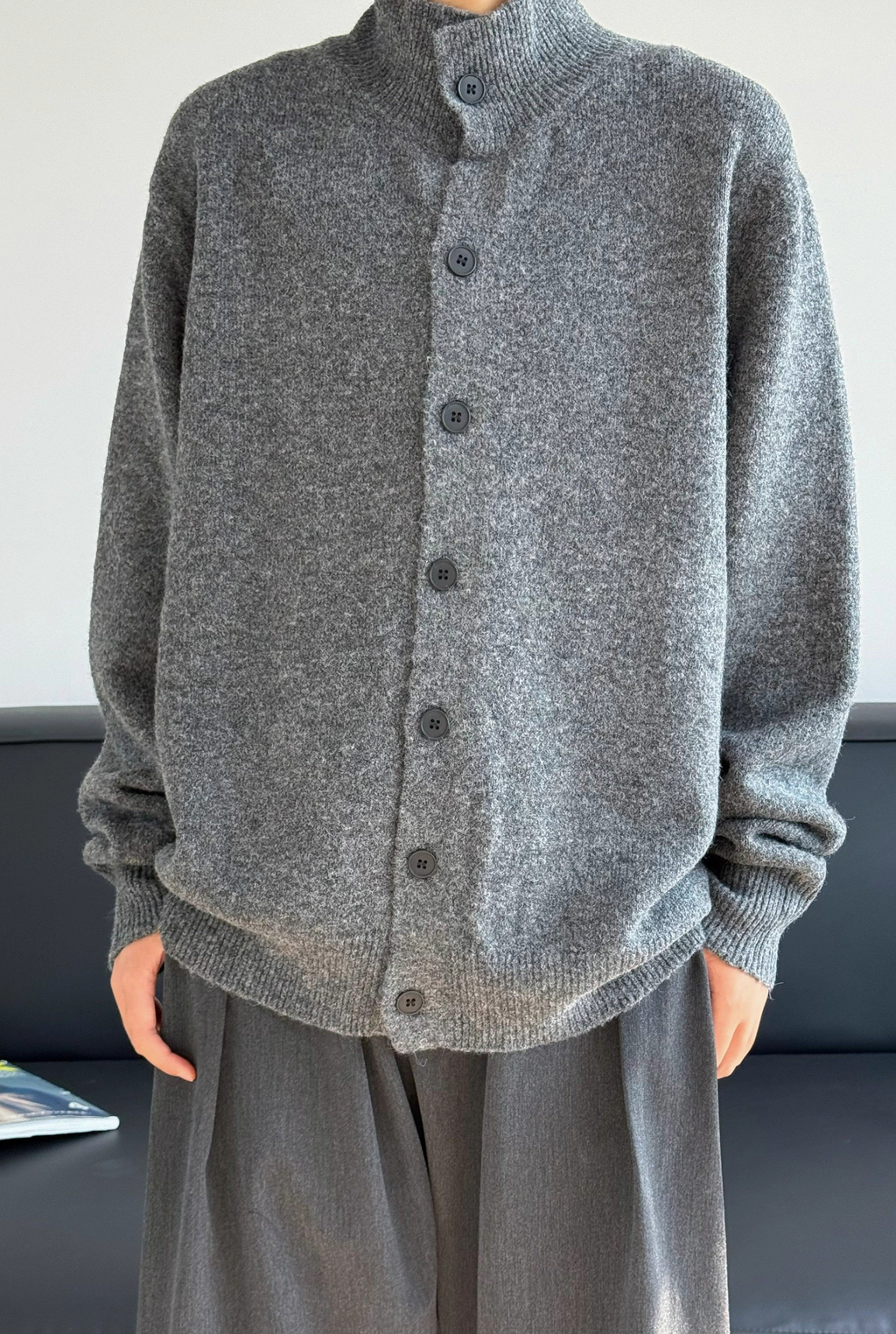 Haruki Knit Button Cardigan