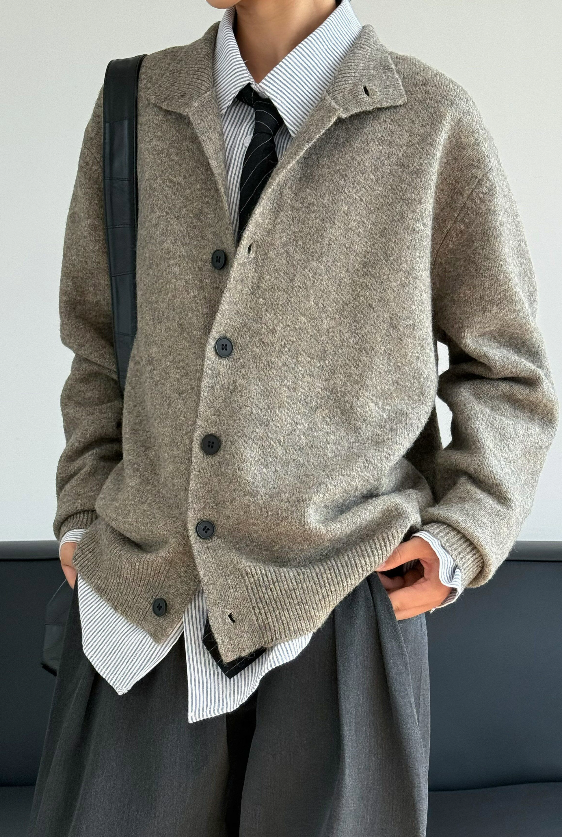 Haruki Knit Button Cardigan