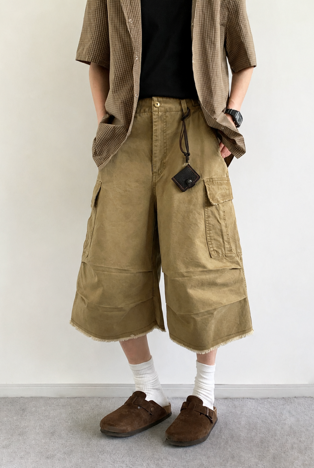 Kaito Cotton Utility Shorts
