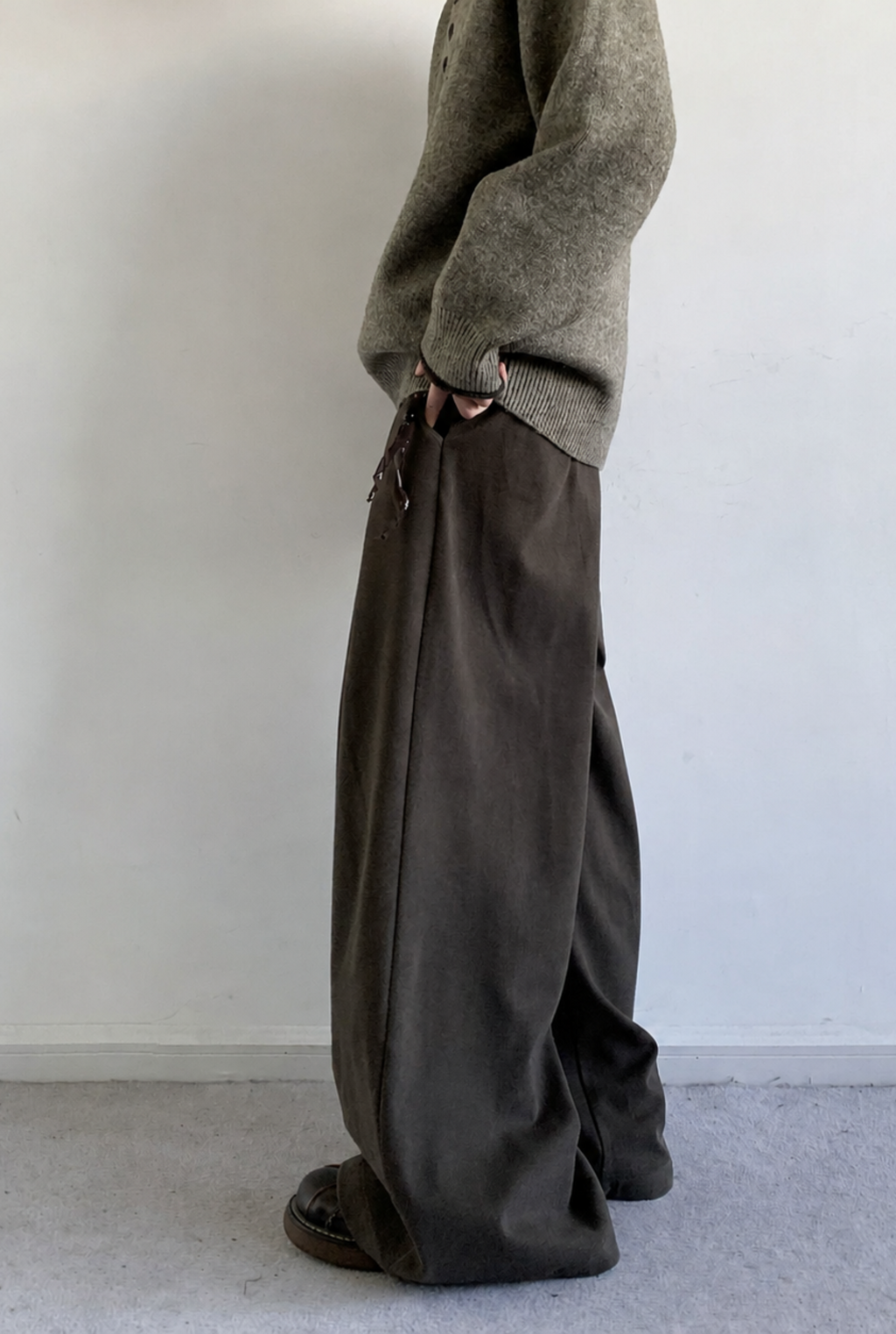 Souta Pleated Wide-Leg Trousers